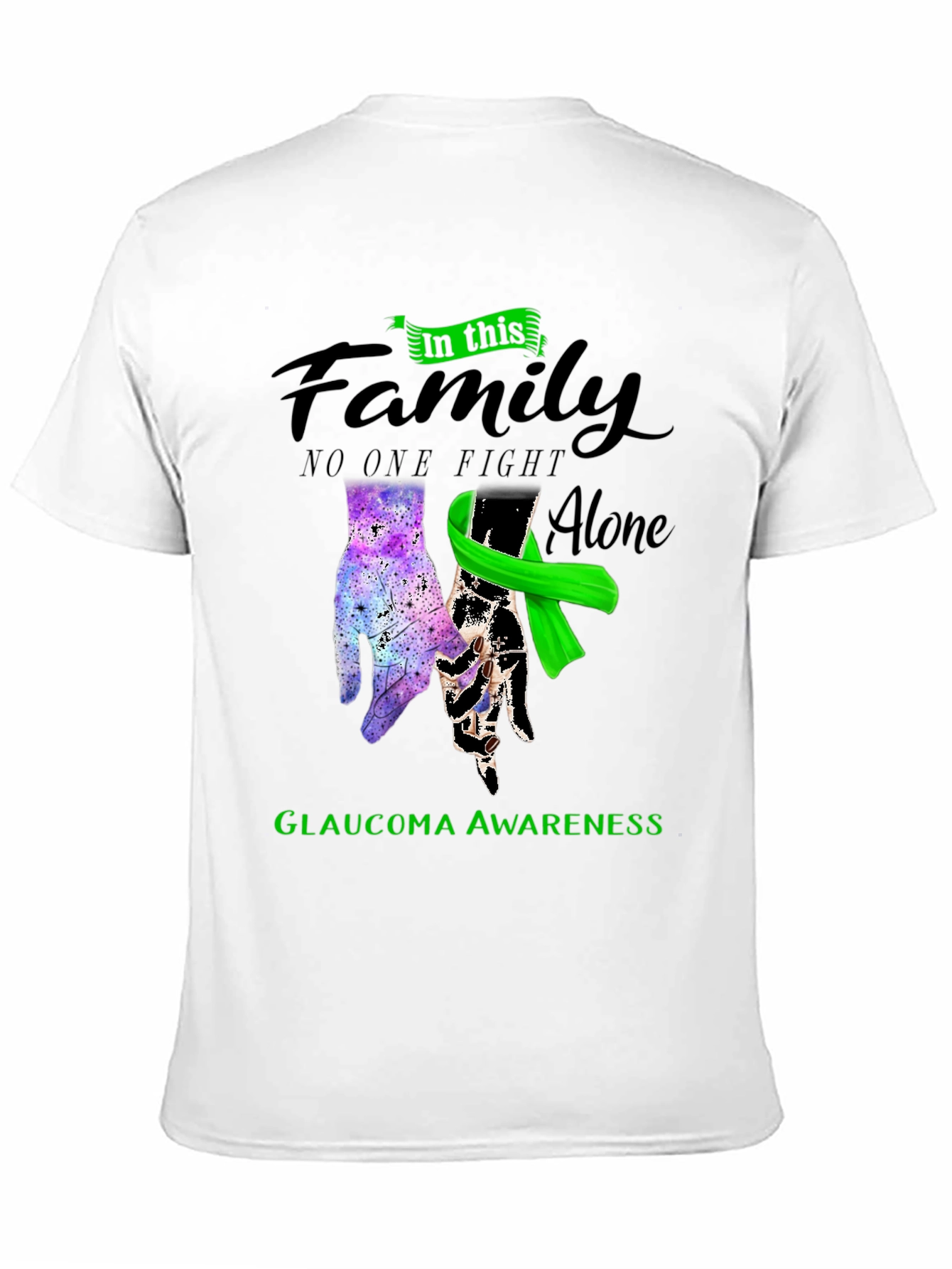Glaucoma Awareness Family T-Shirt