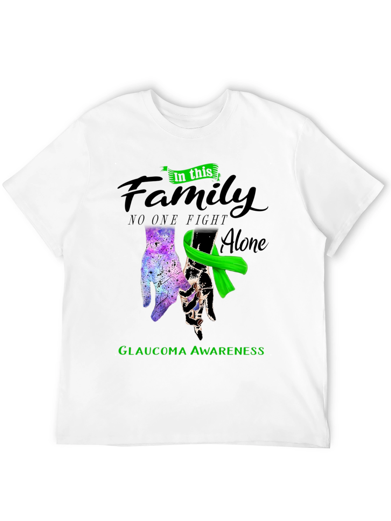 Glaucoma Awareness Family T-Shirt
