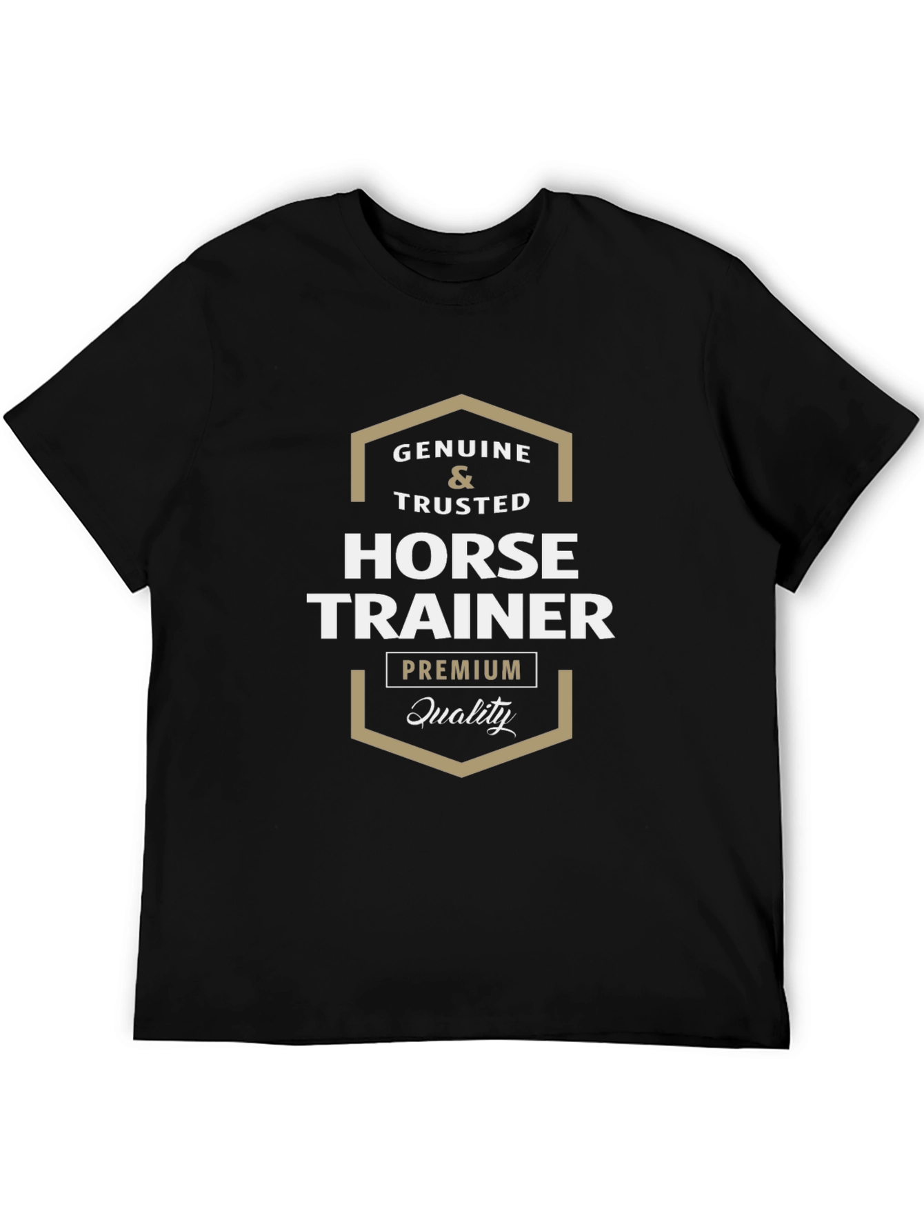 Genuine Horse Trainer Premium Quality T-Shirt