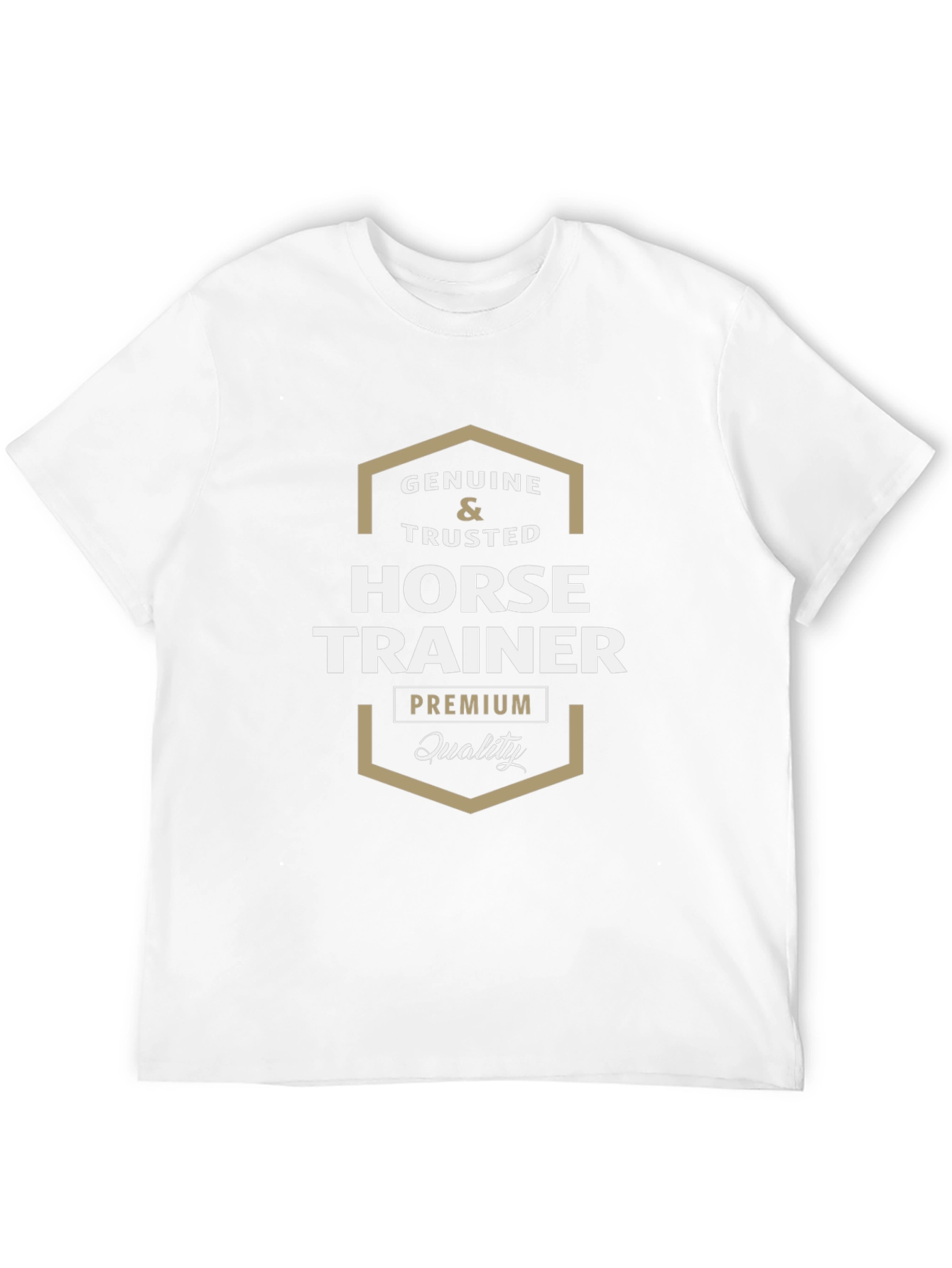 Genuine Horse Trainer Premium Quality T-Shirt