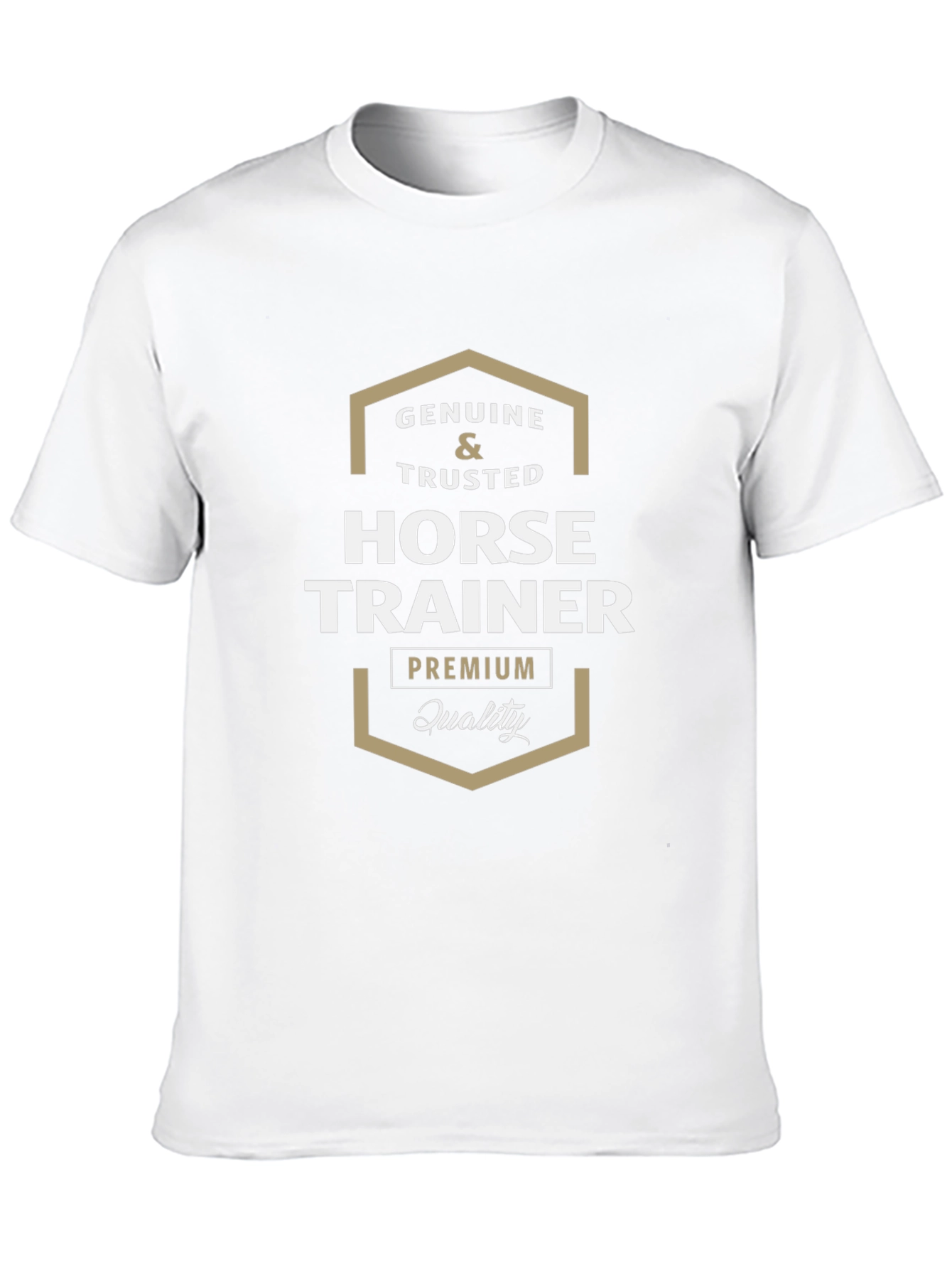 Genuine Horse Trainer Premium Quality T-Shirt