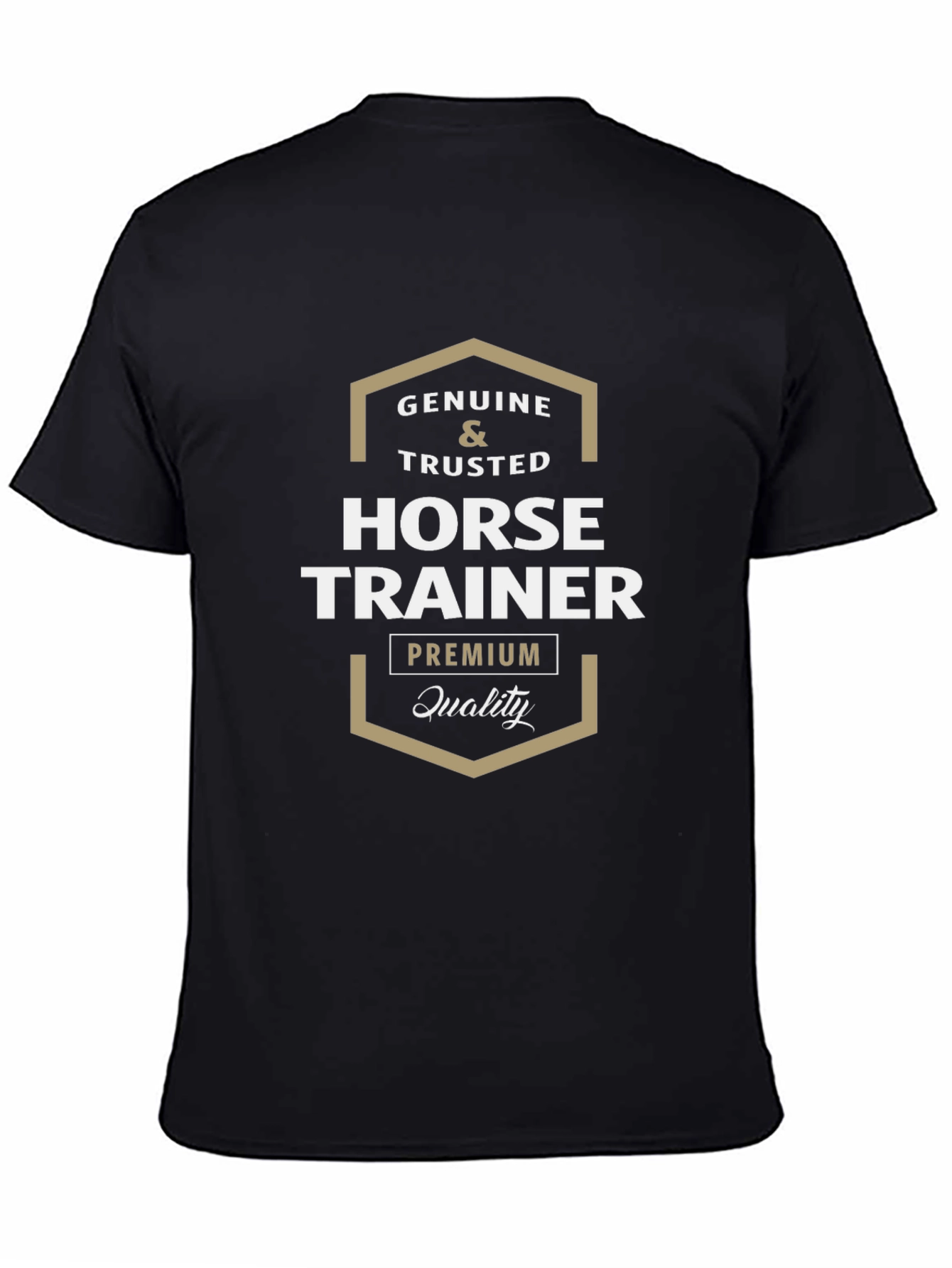 Genuine Horse Trainer Premium Quality T-Shirt