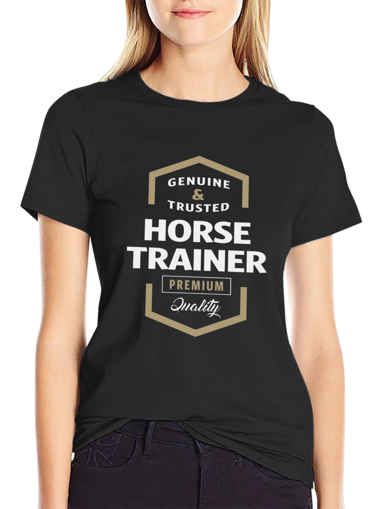 Genuine Horse Trainer Premium Quality T-Shirt