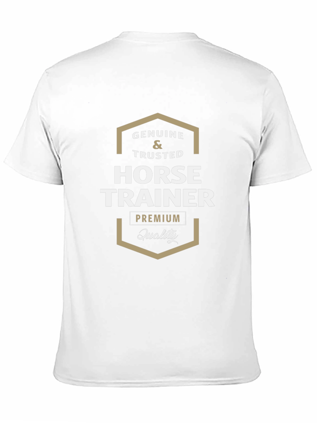 Genuine Horse Trainer Premium Quality T-Shirt