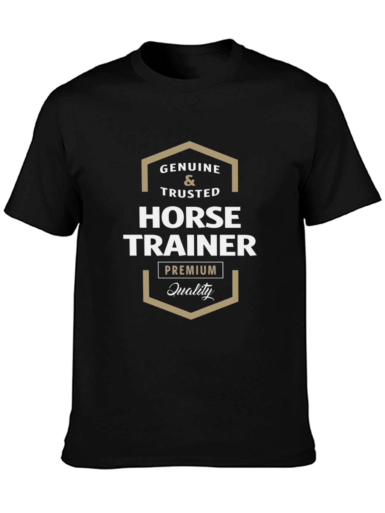 Genuine Horse Trainer Premium Quality T-Shirt