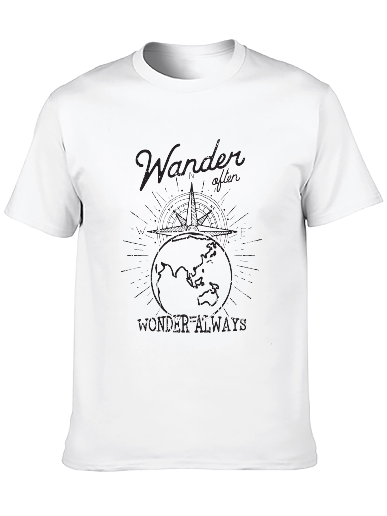 Wander Often Wonder Always Graphic Tee