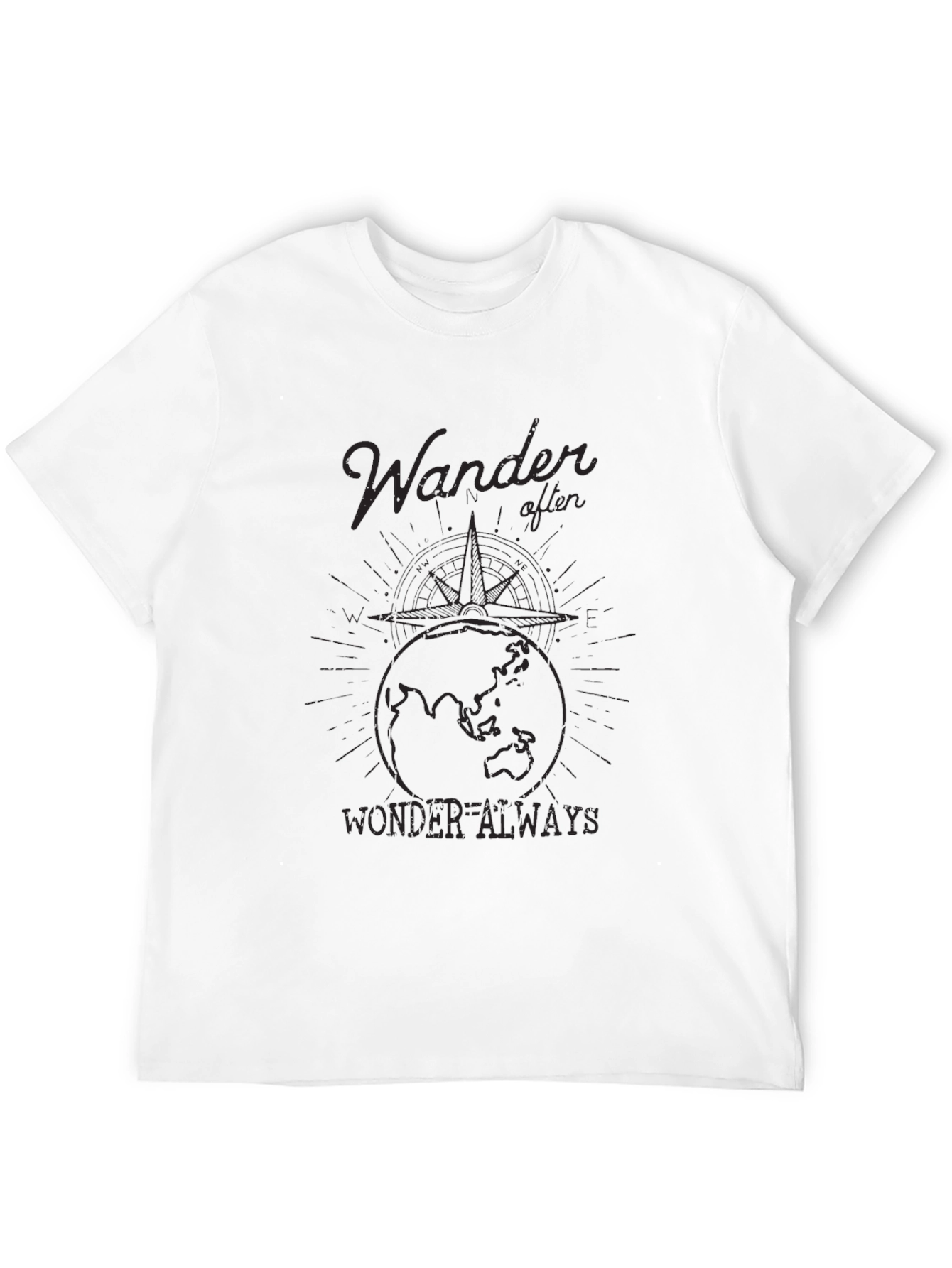 Wander Often Wonder Always Graphic Tee