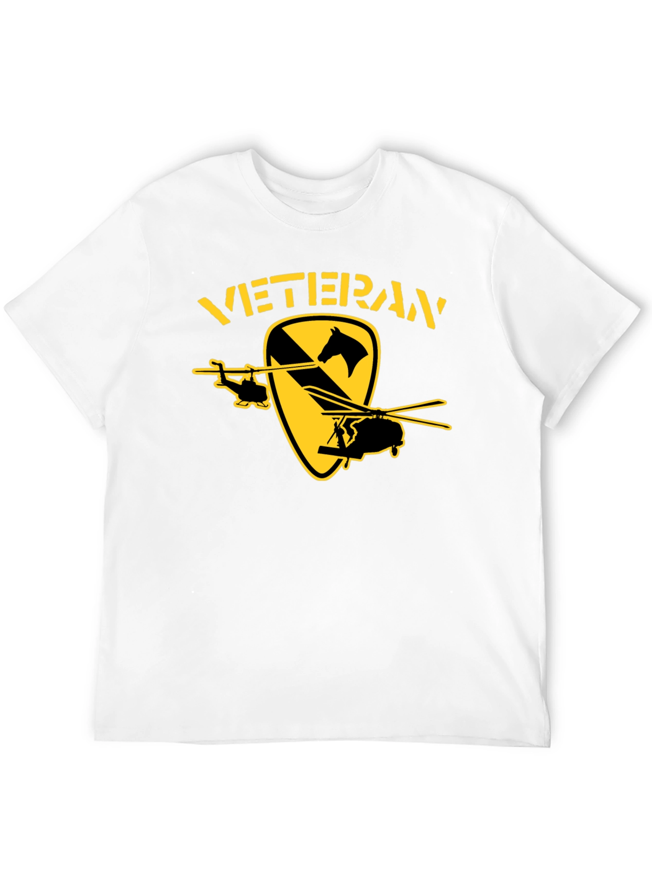 Veteran T-Shirt - 1st Cavalry Division Design