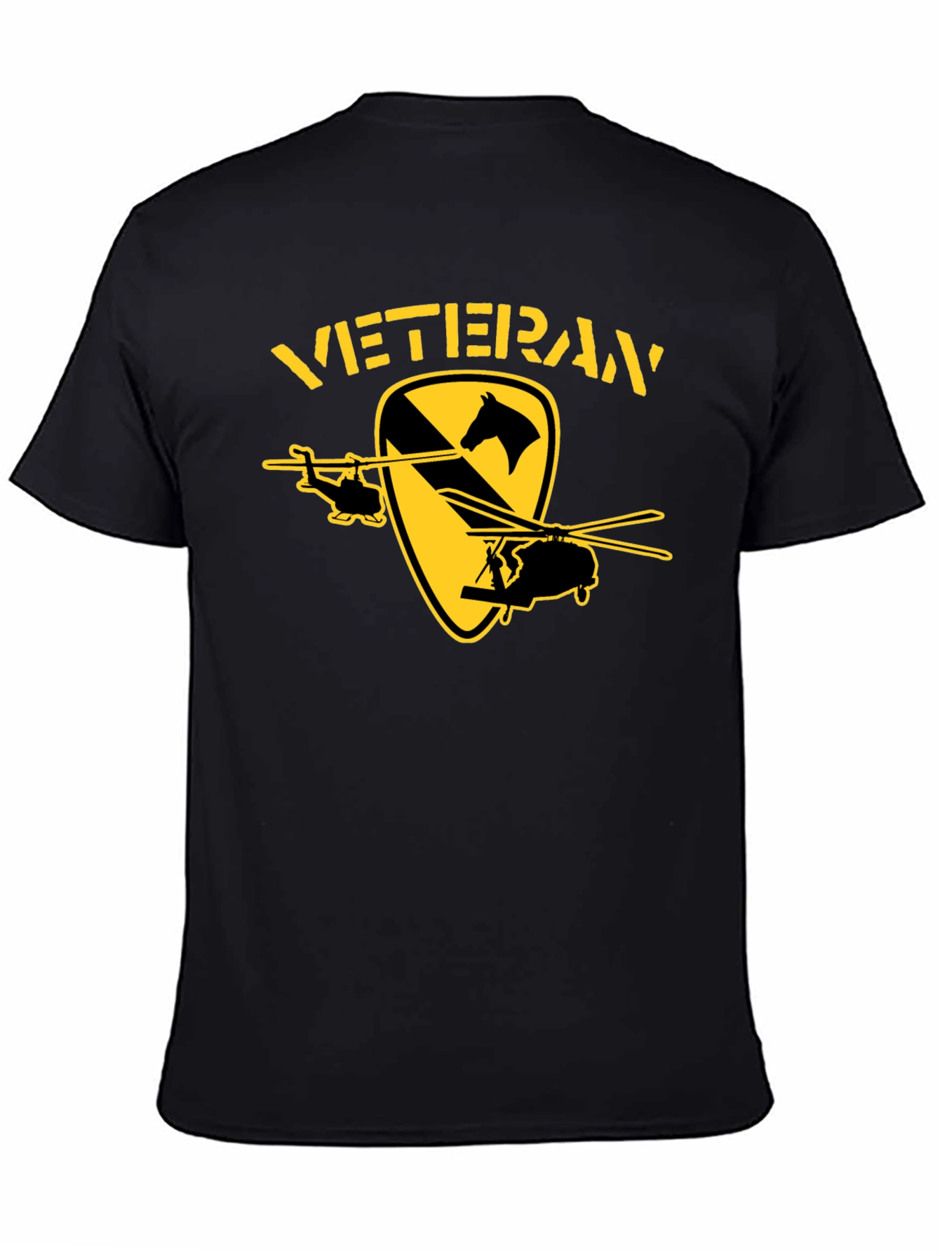 Veteran T-Shirt - 1st Cavalry Division Design