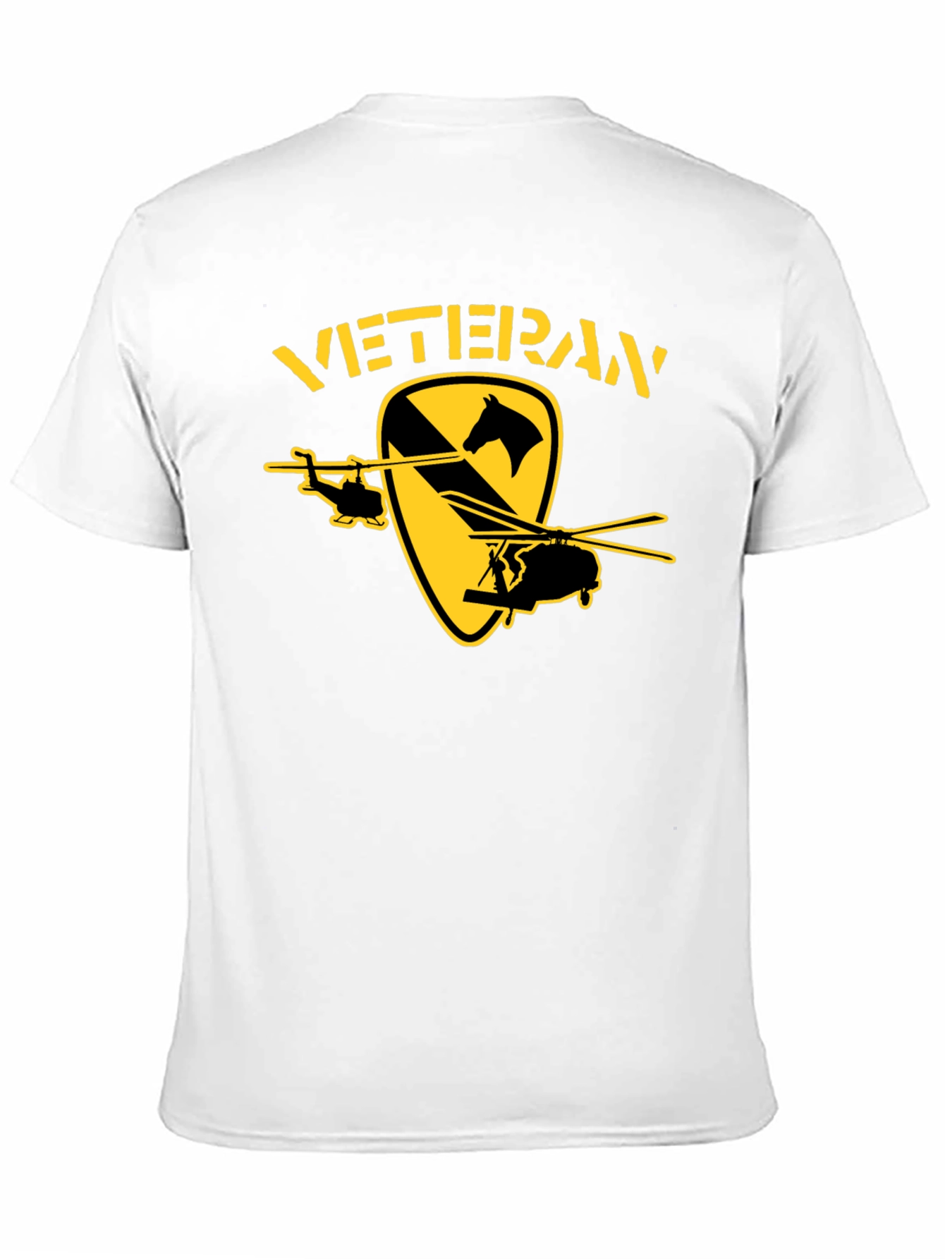 Veteran T-Shirt - 1st Cavalry Division Design