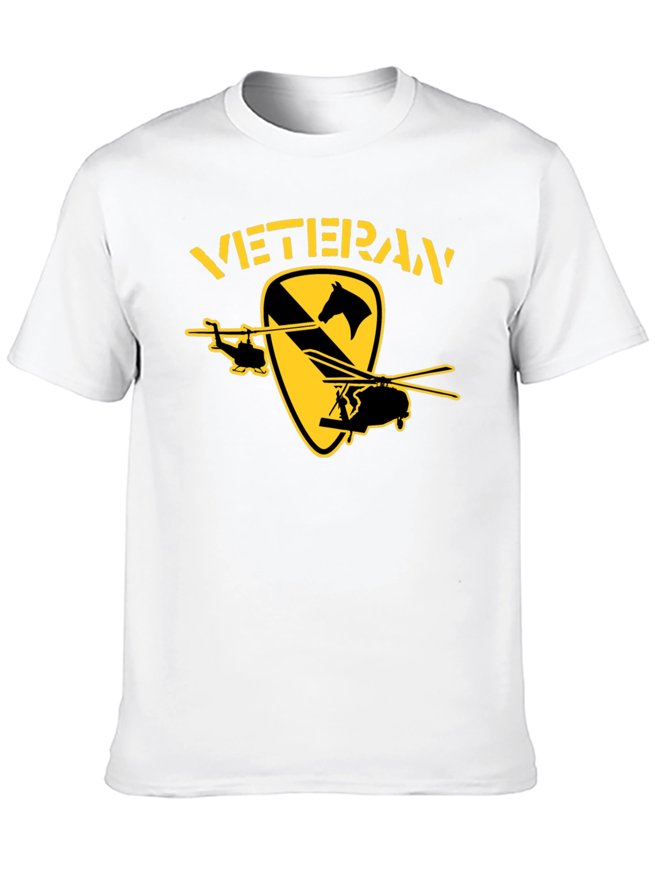 Veteran T-Shirt - 1st Cavalry Division Design