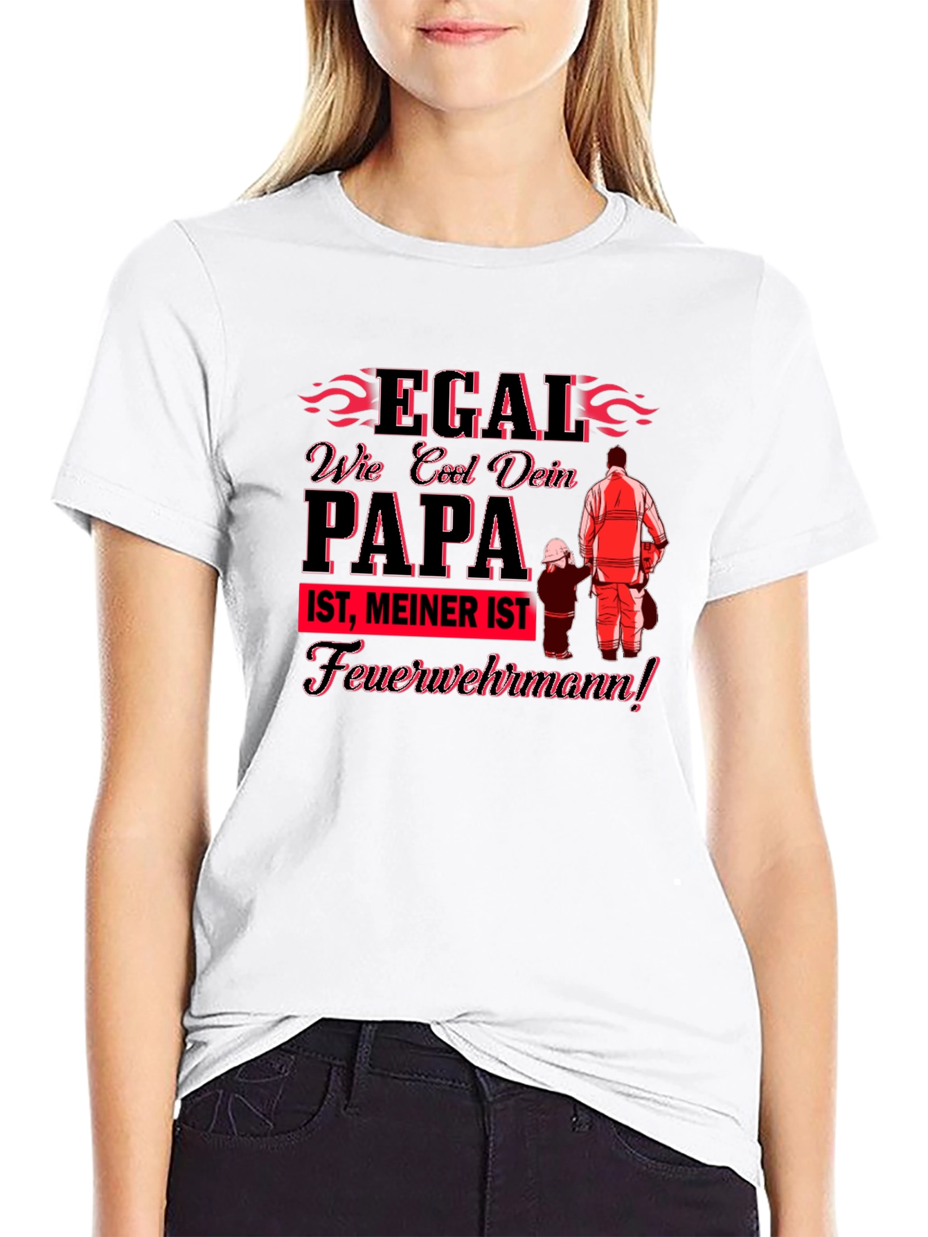 Cool Papa Firefighter T-Shirt