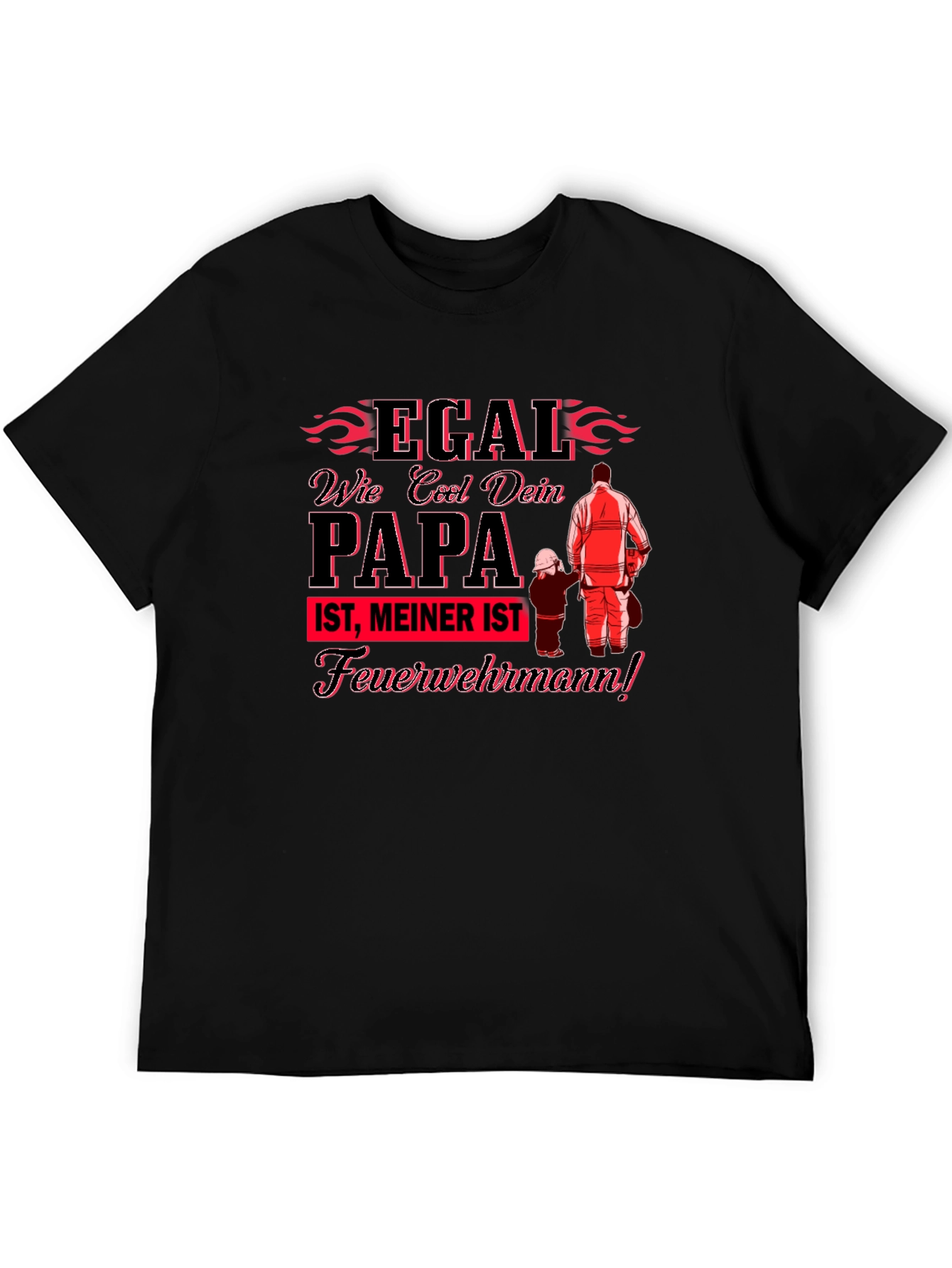 Cool Papa Firefighter T-Shirt