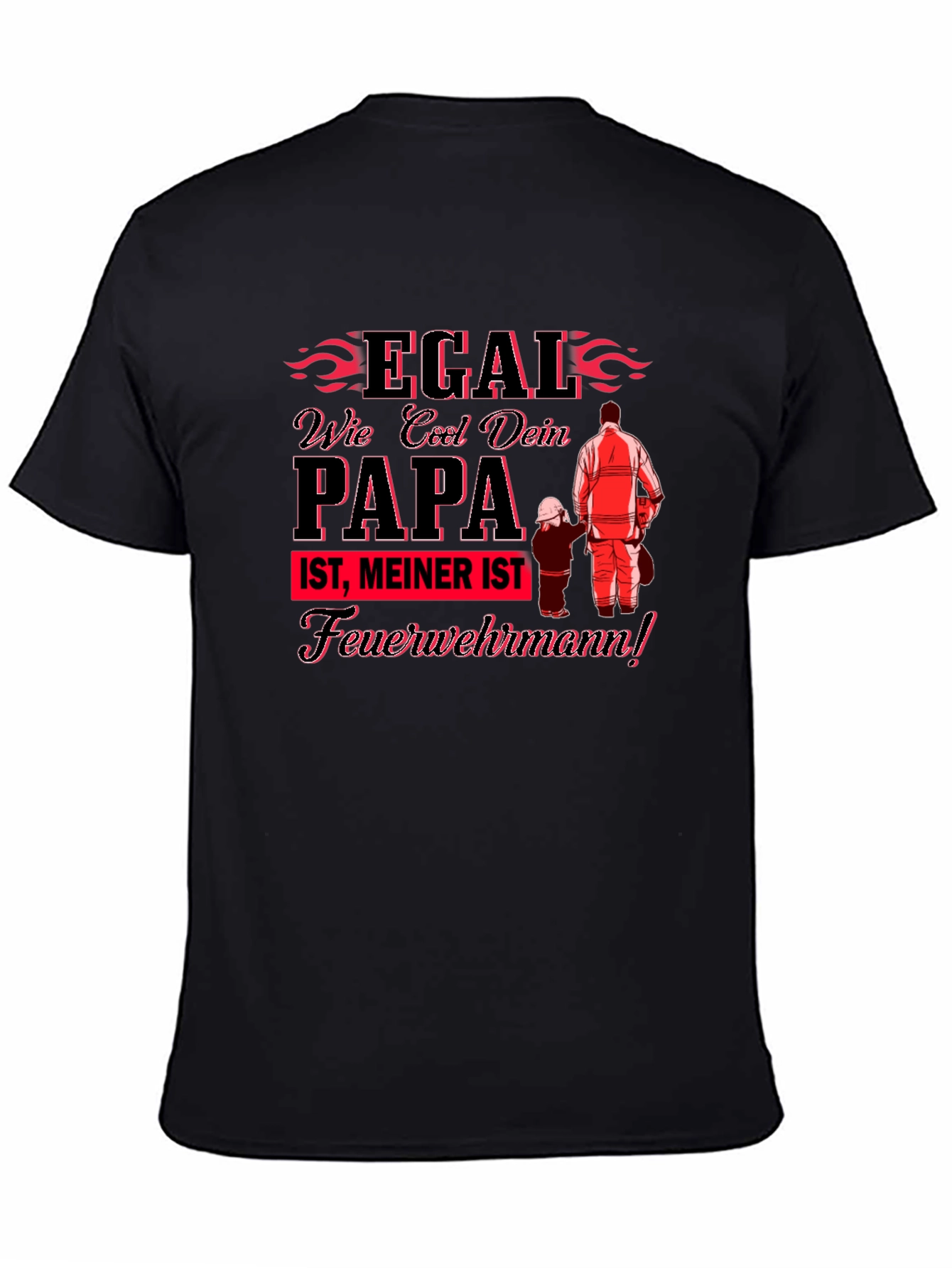 Cool Papa Firefighter T-Shirt