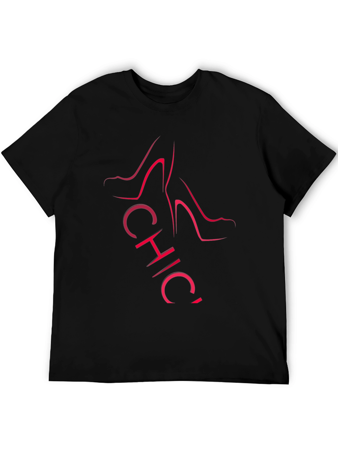 Chic Heels Graphic T-Shirt - Stylish Fashion Tee