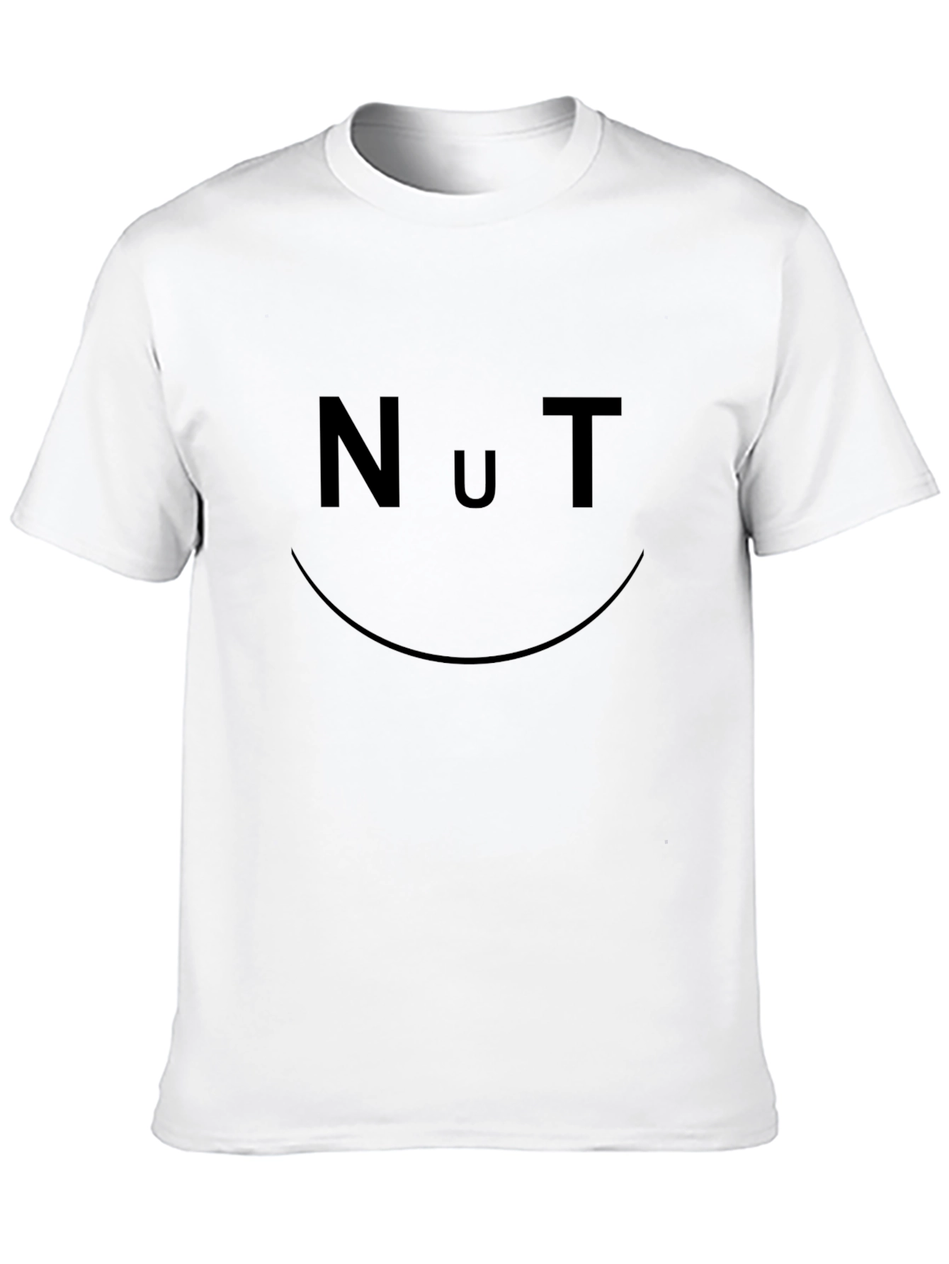 Nut Smiley T-Shirt - Funny Graphic Tee