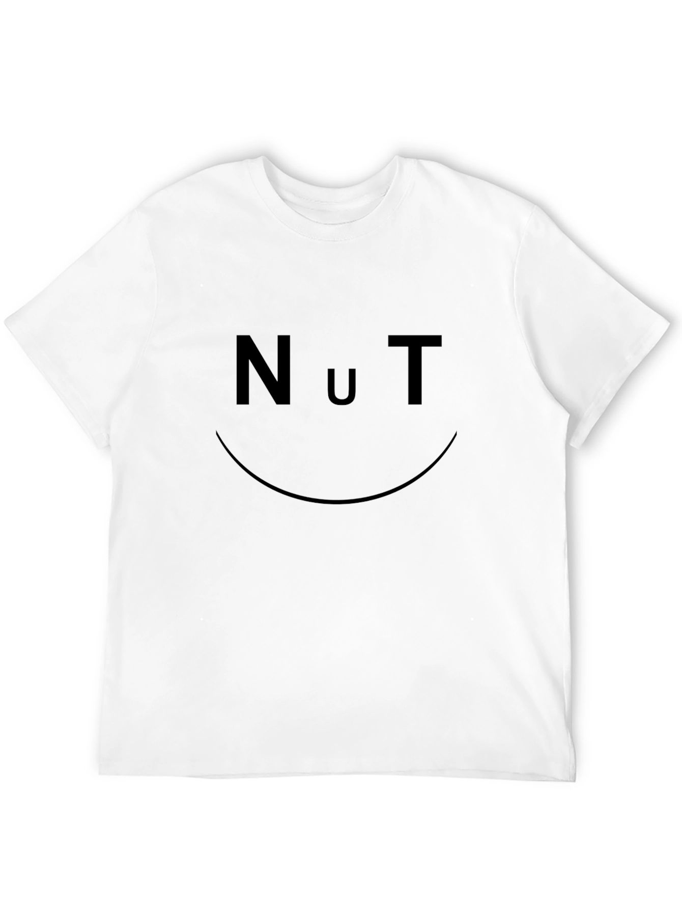 Nut Smiley T-Shirt - Funny Graphic Tee