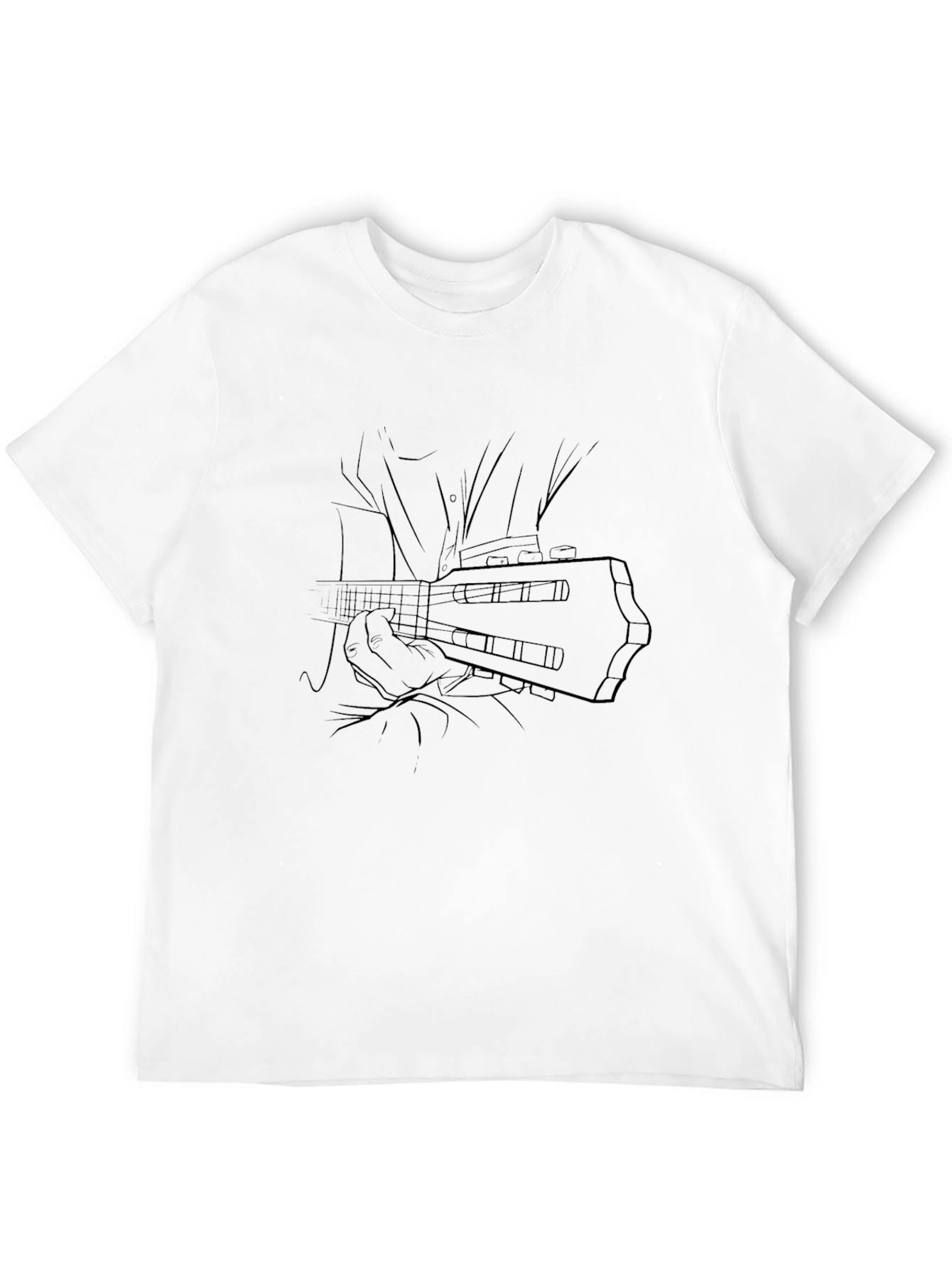 Guitar Player Graphic T-Shirt