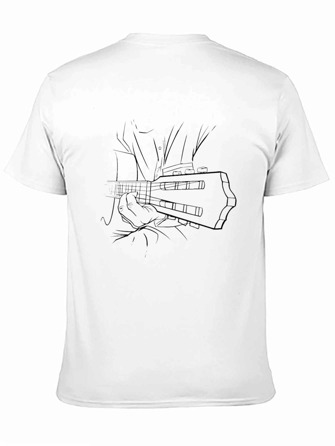 Guitar Player Graphic T-Shirt
