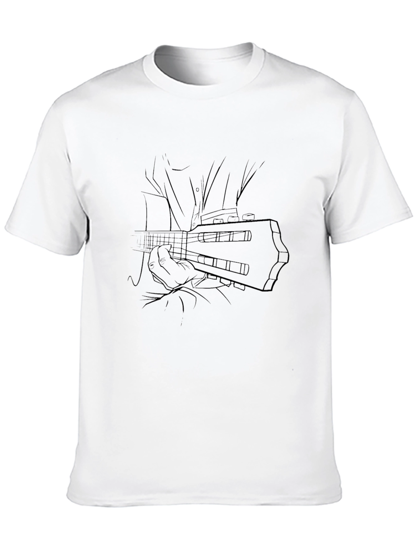 Guitar Player Graphic T-Shirt