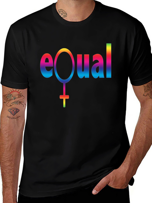 Equality Rainbow Graphic Tee