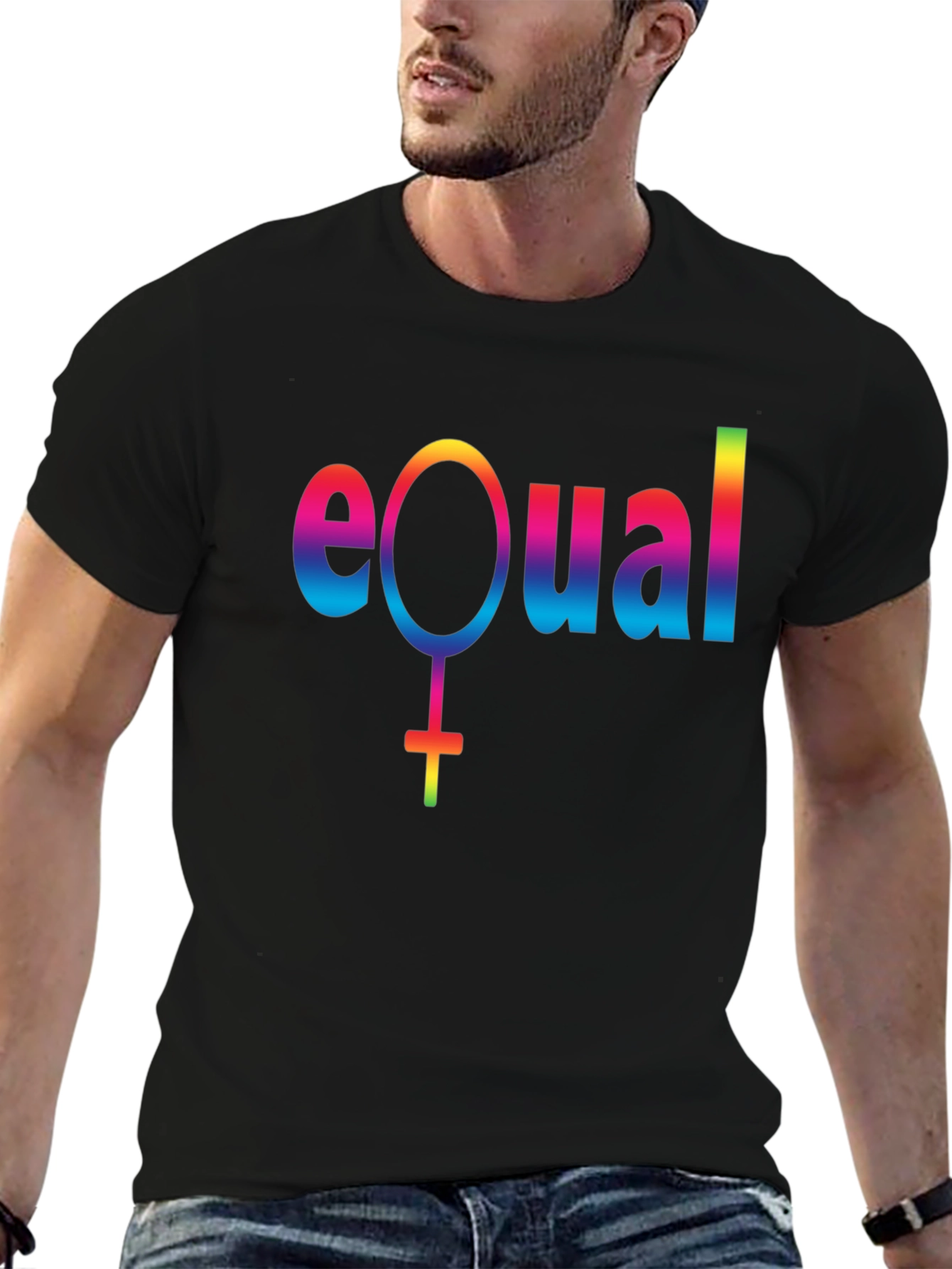 Equality Rainbow Graphic Tee