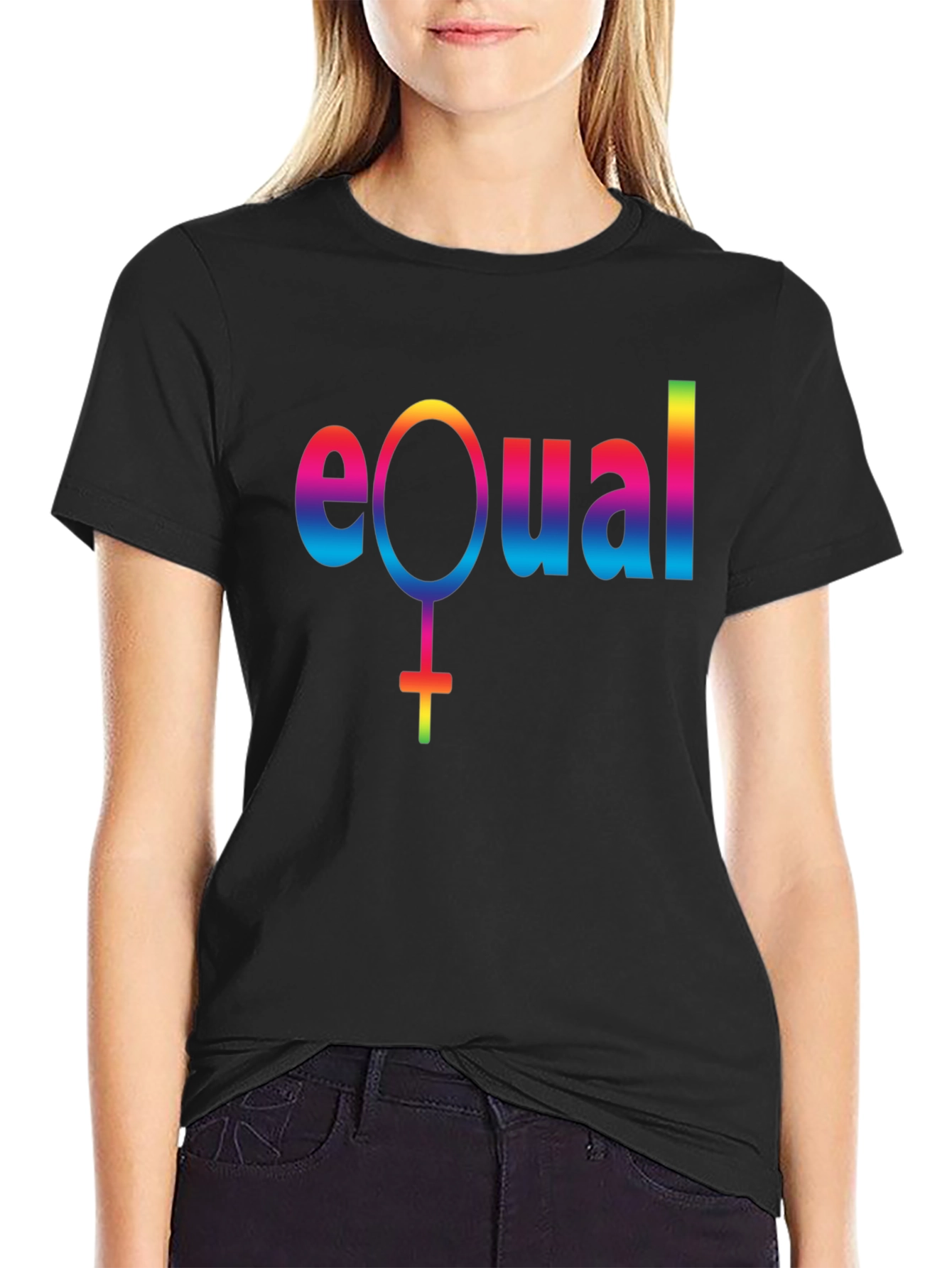 Equality Rainbow Graphic Tee