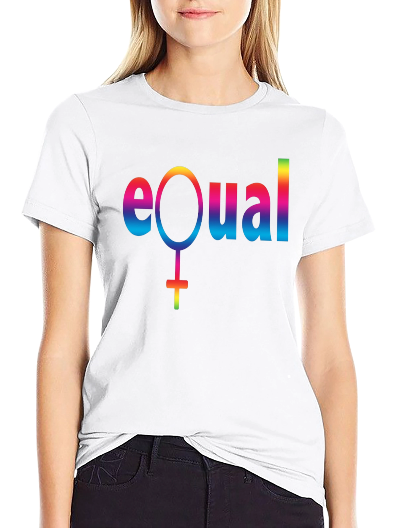 Equality Rainbow Graphic Tee