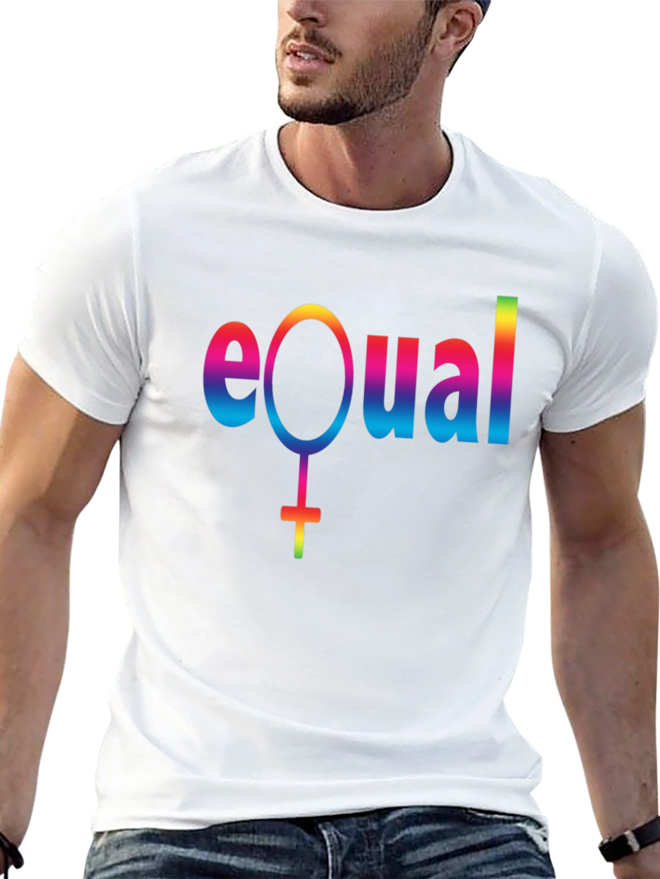 Equality Rainbow Graphic Tee