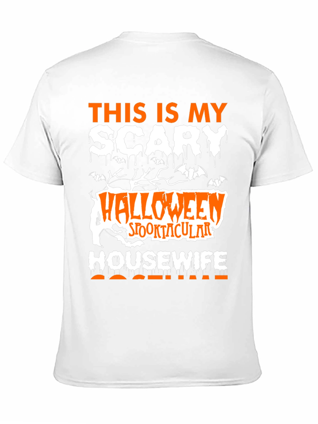 Scary Halloween Housewife T-Shirt