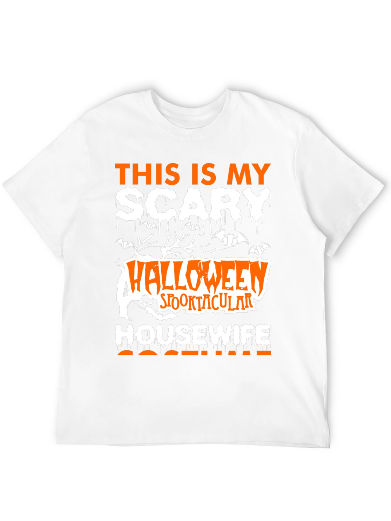 Scary Halloween Housewife T-Shirt
