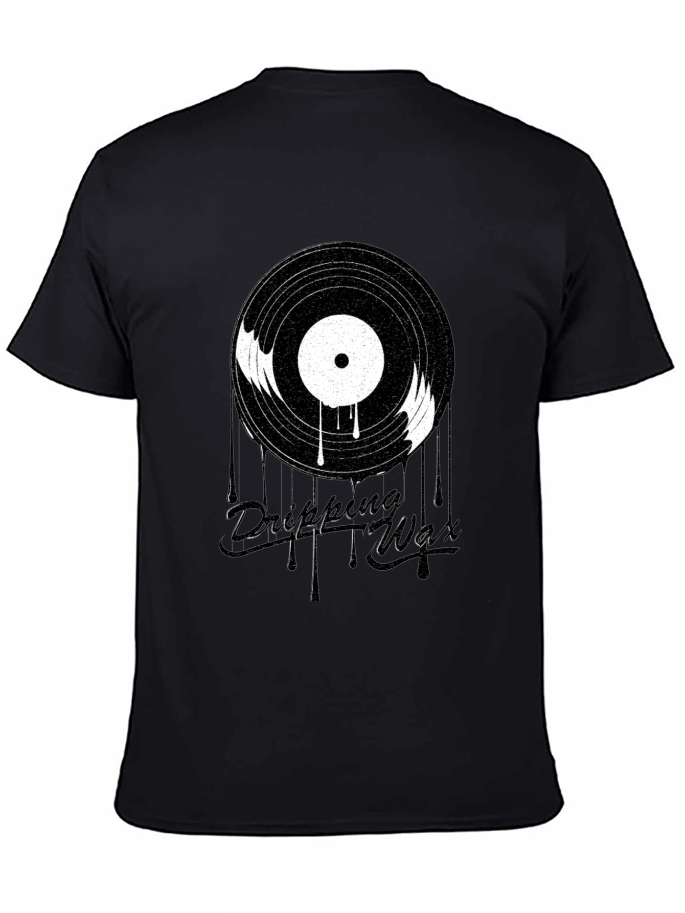 Dripping Wax Vinyl Graphic T-Shirt