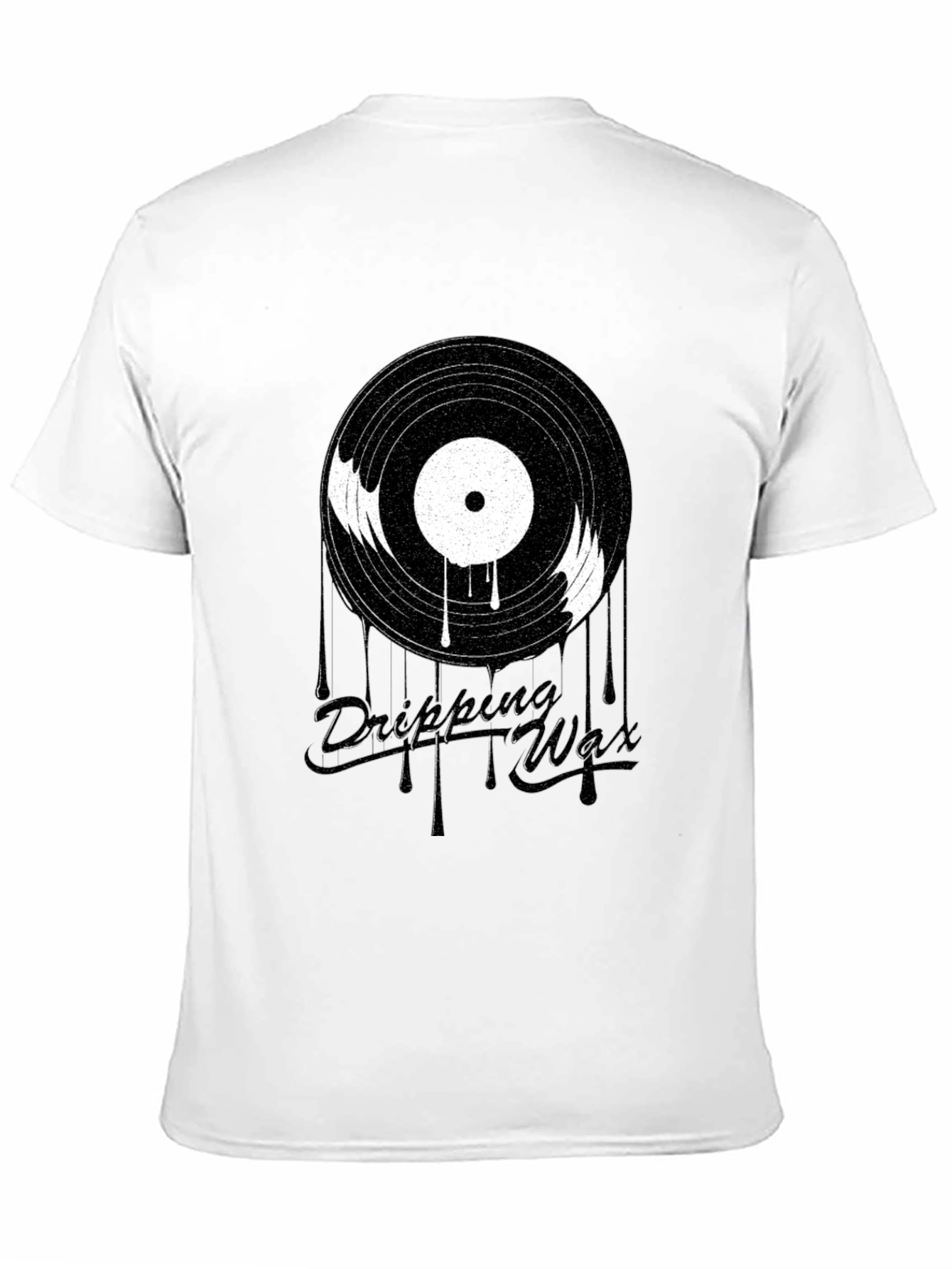 Dripping Wax Vinyl Graphic T-Shirt