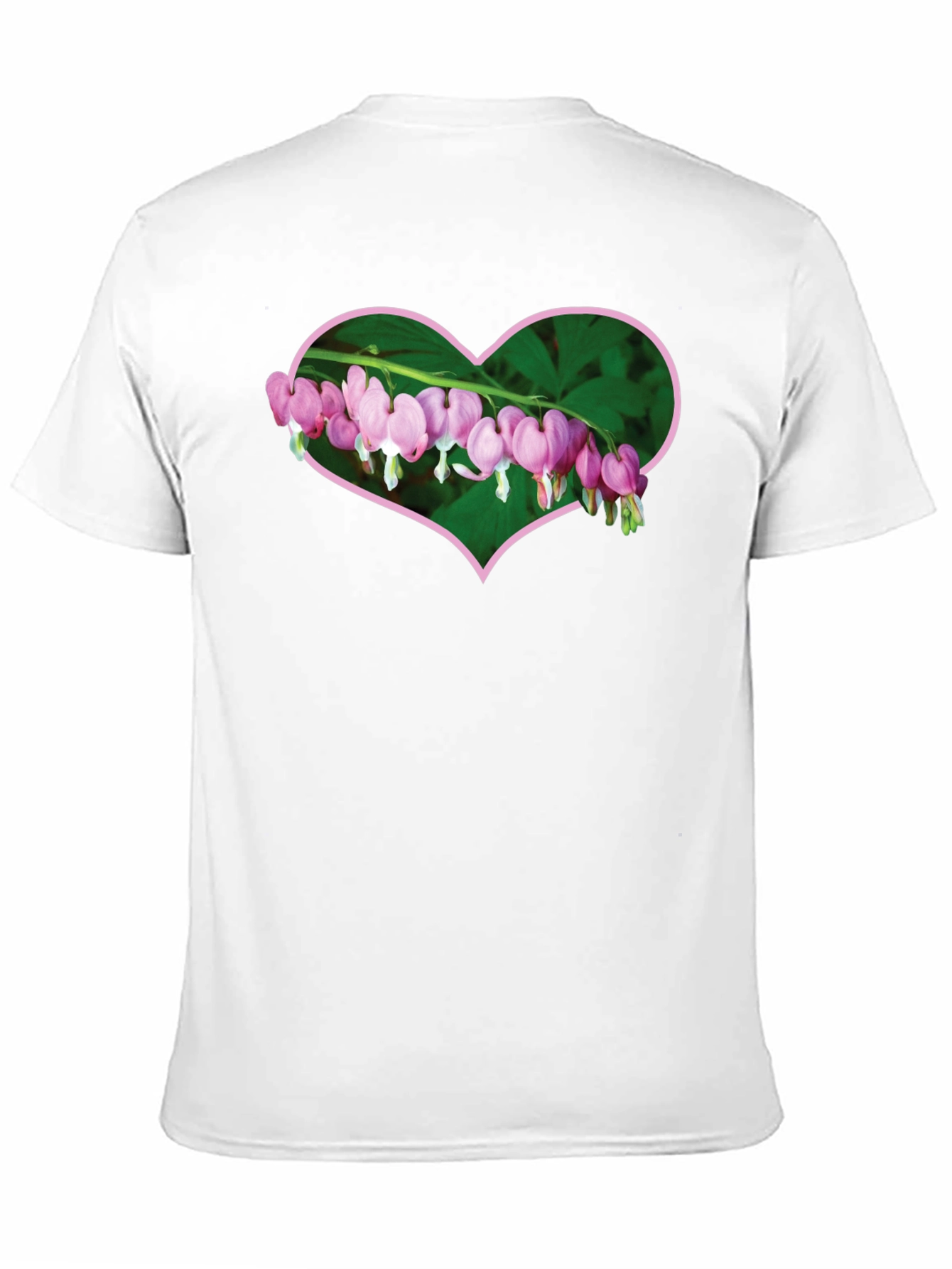Heart Bleeding Heart Flower Graphic Tee