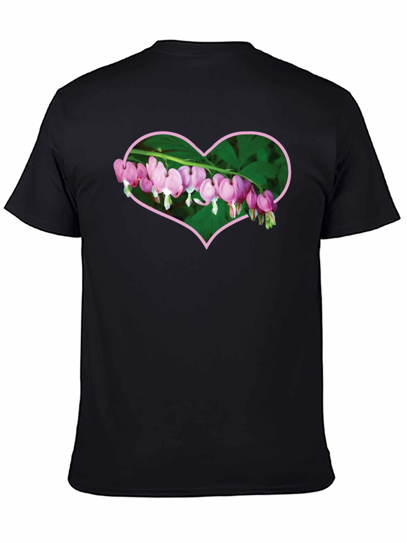 Heart Bleeding Heart Flower Graphic Tee