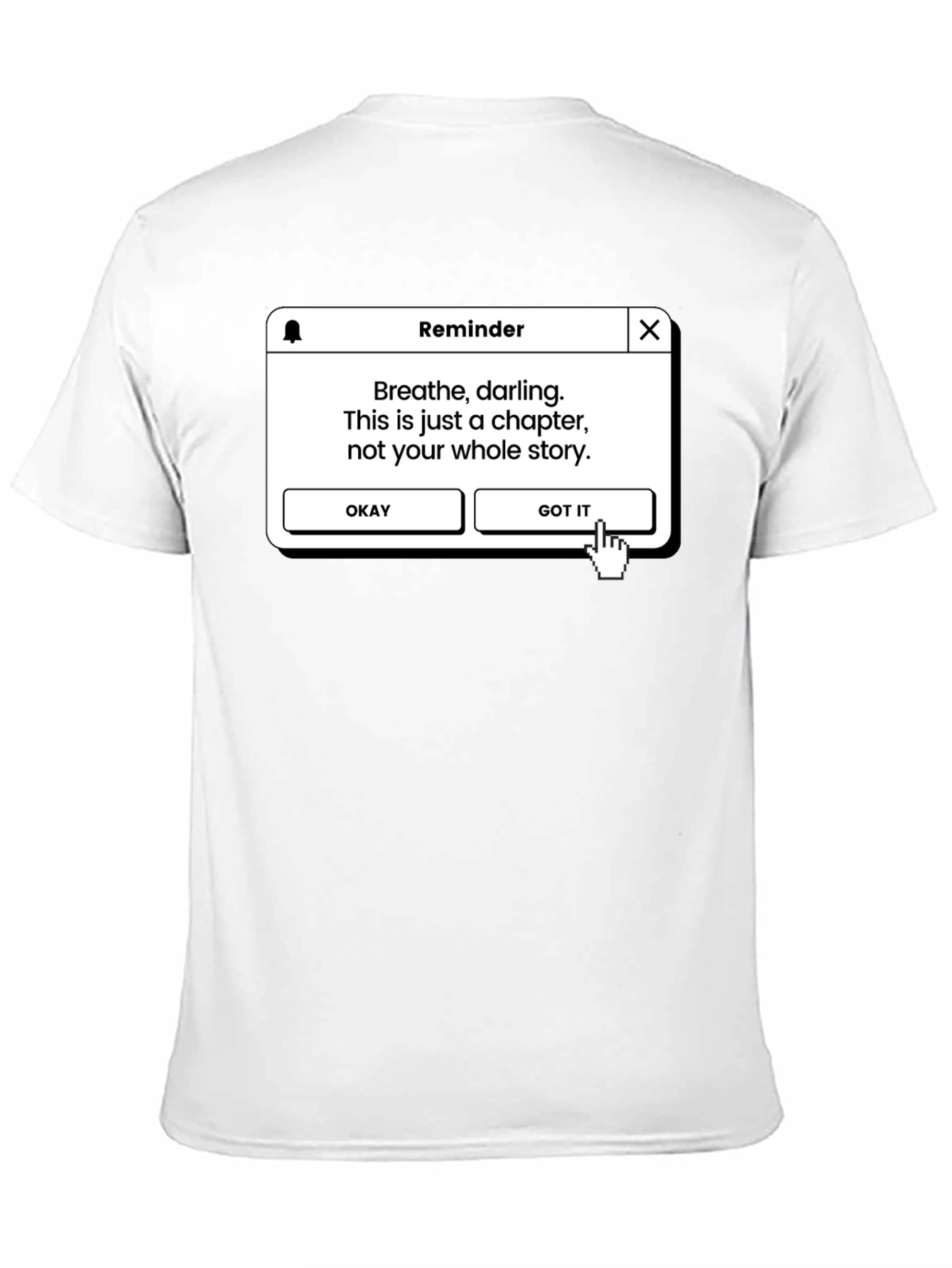 Reminder Graphic Tee - Breathe Darling Story