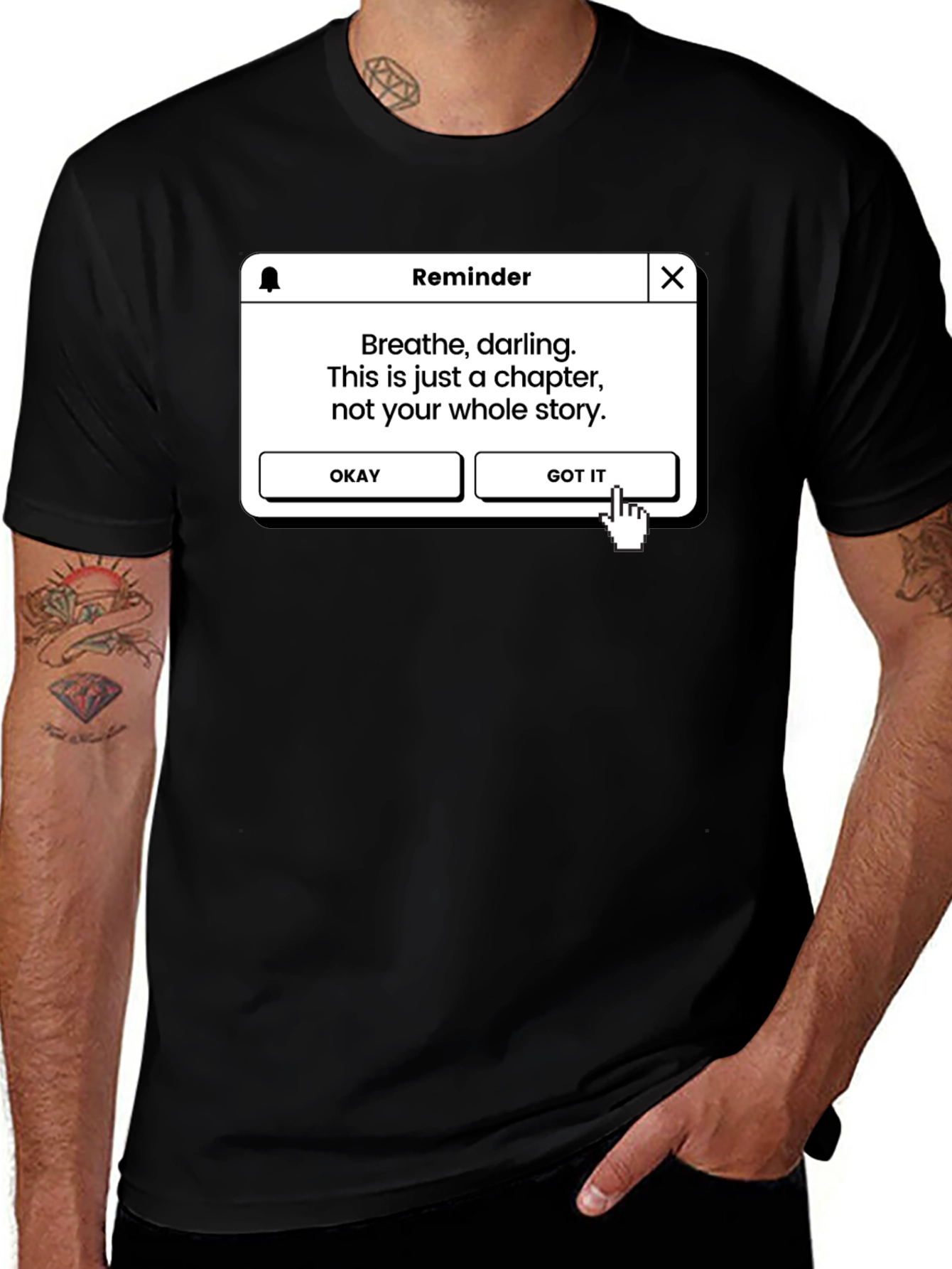 Reminder Graphic Tee - Breathe Darling Story