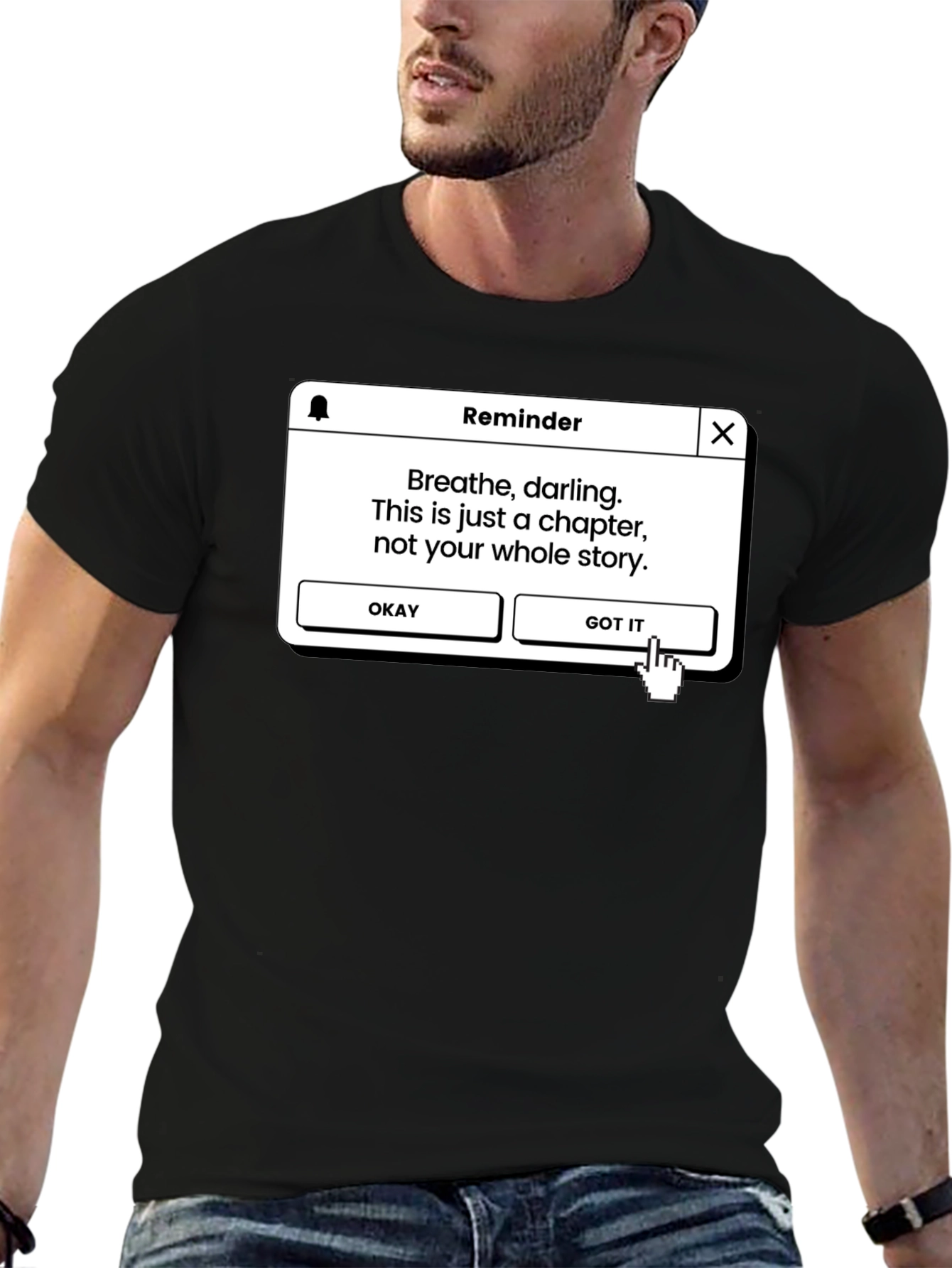 Reminder Graphic Tee - Breathe Darling Story