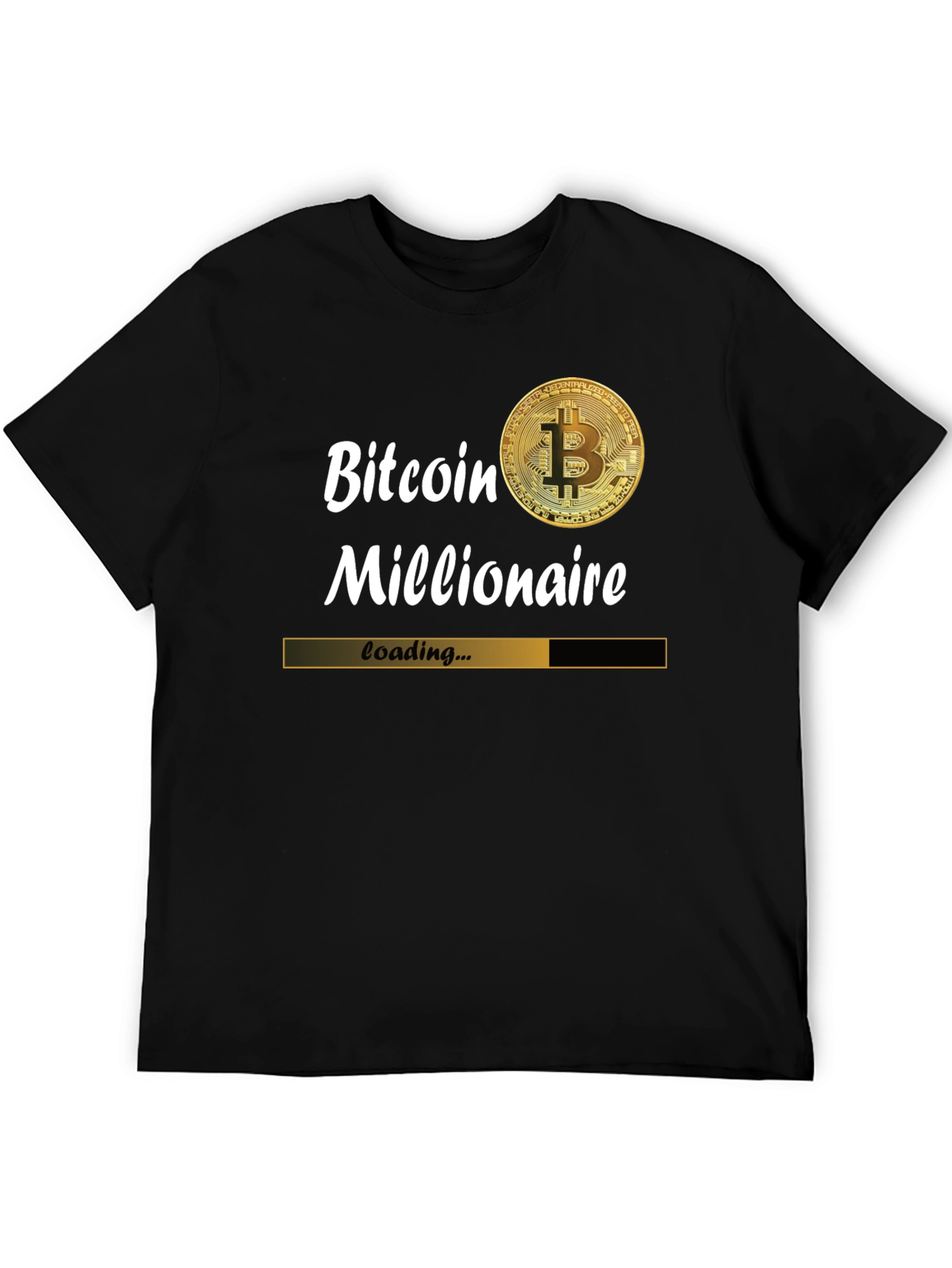 Bitcoin Millionaire Loading T-Shirt