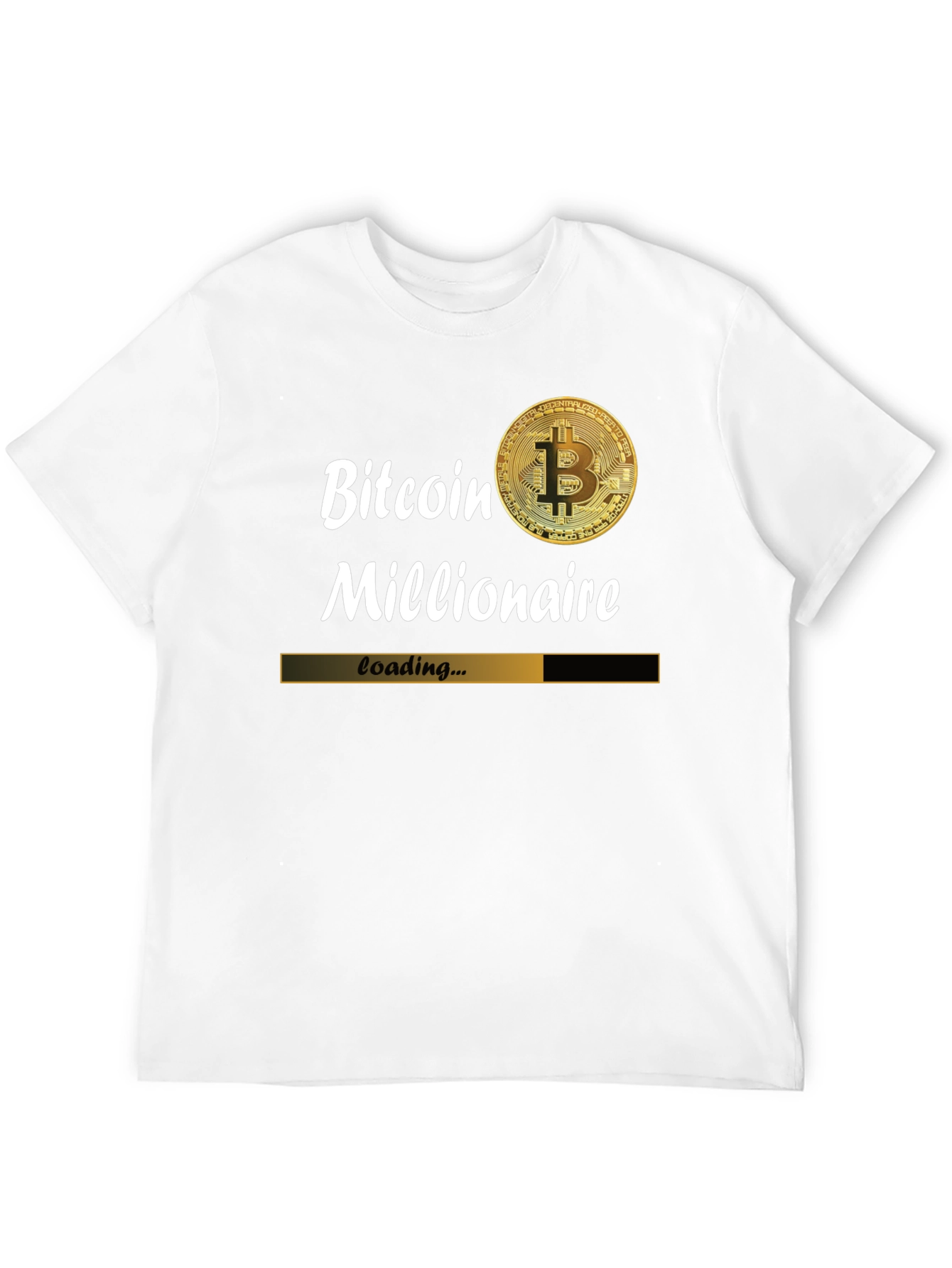 Bitcoin Millionaire Loading T-Shirt