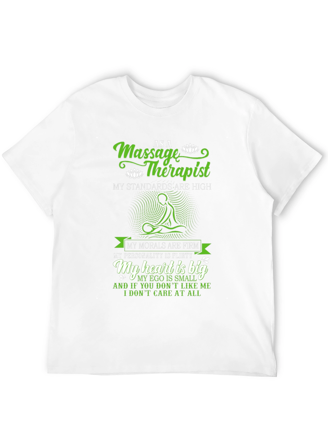 Massage Therapist Graphic T-Shirt - High Standards