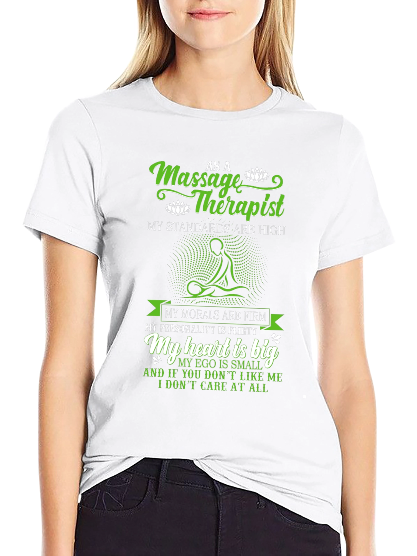 Massage Therapist Graphic T-Shirt - High Standards