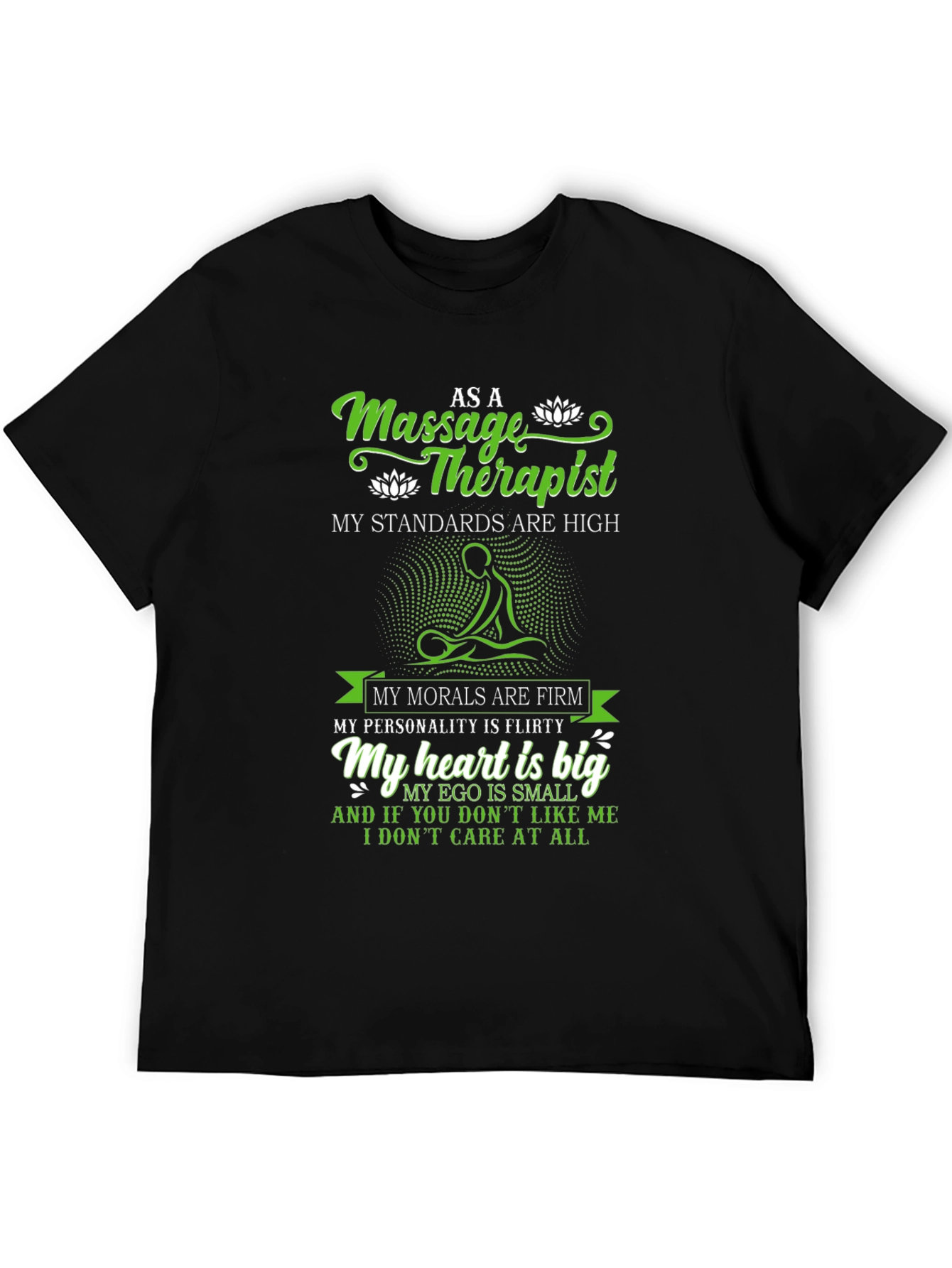 Massage Therapist Graphic T-Shirt - High Standards