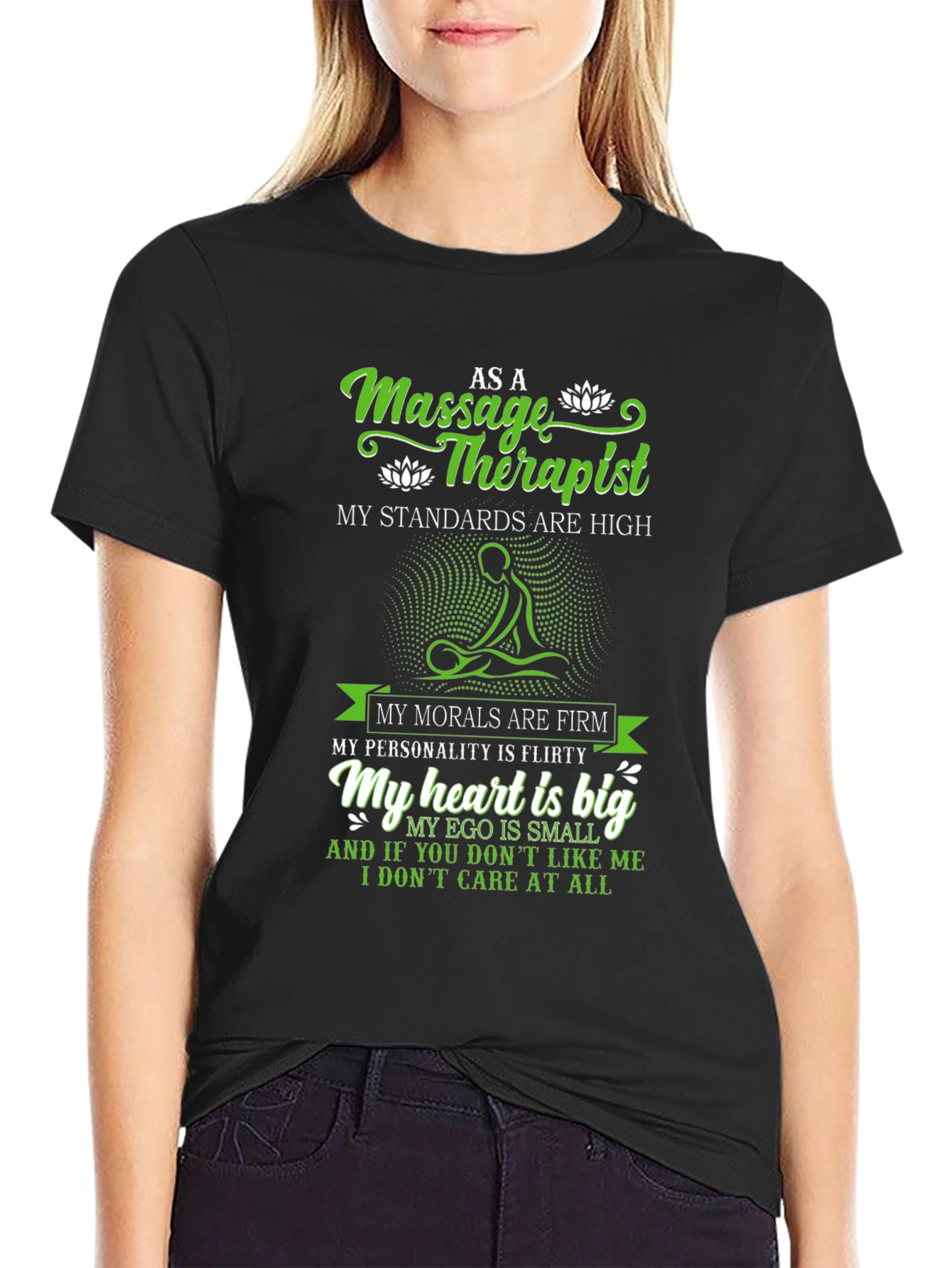 Massage Therapist Graphic T-Shirt - High Standards