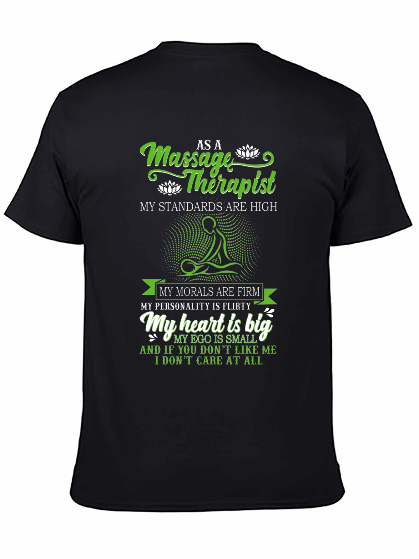 Massage Therapist Graphic T-Shirt - High Standards
