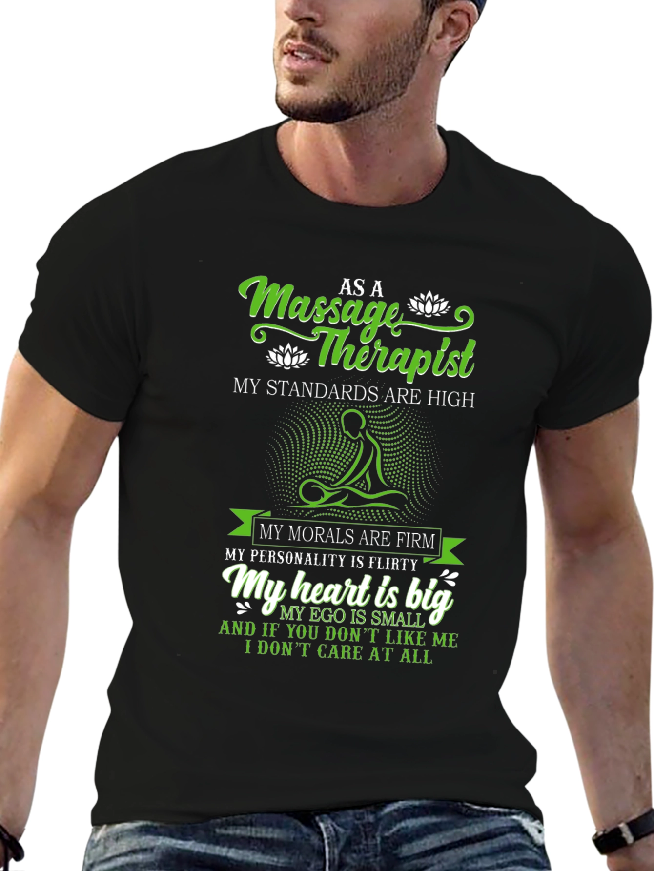 Massage Therapist Graphic T-Shirt - High Standards