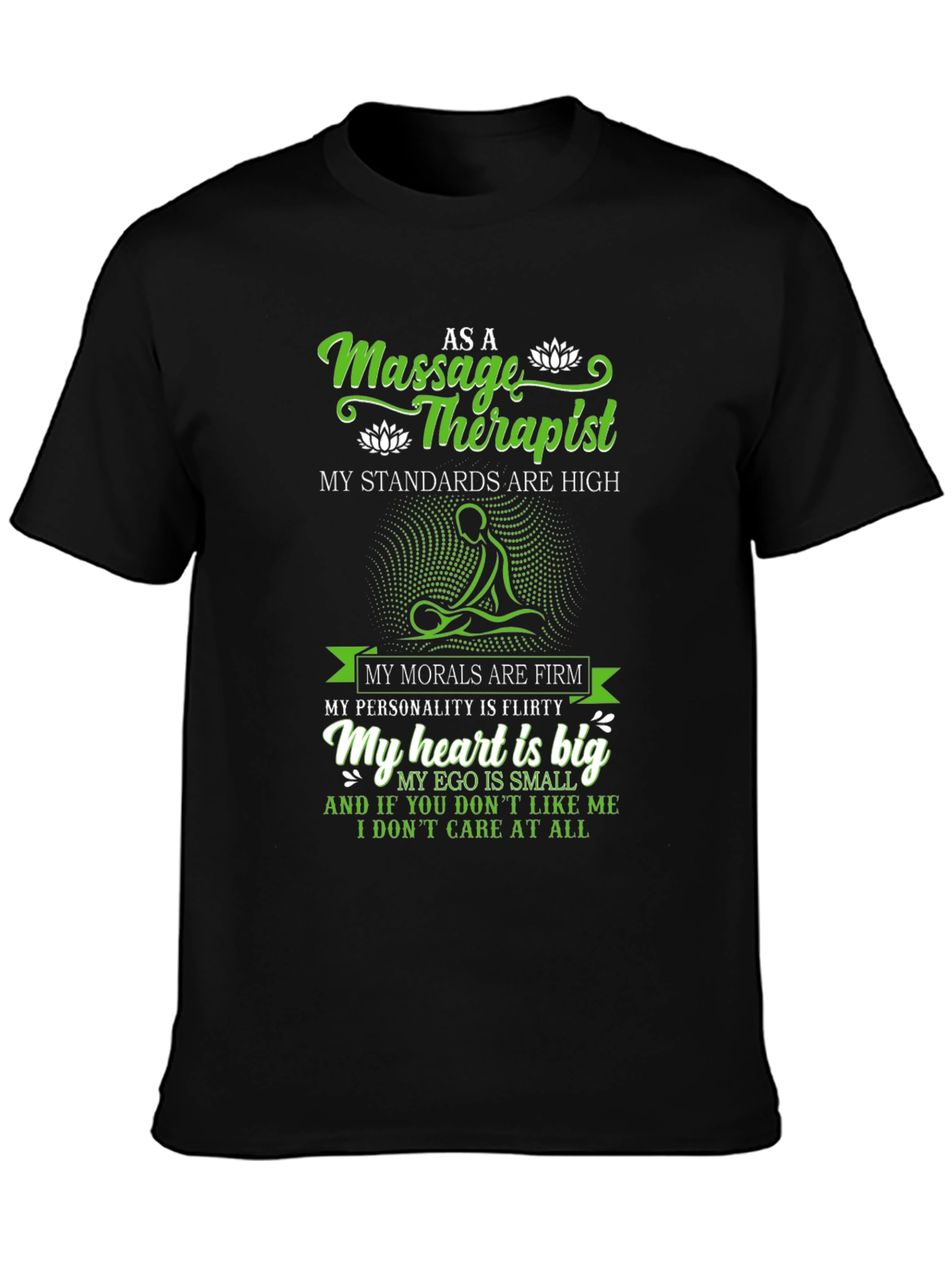 Massage Therapist Graphic T-Shirt - High Standards