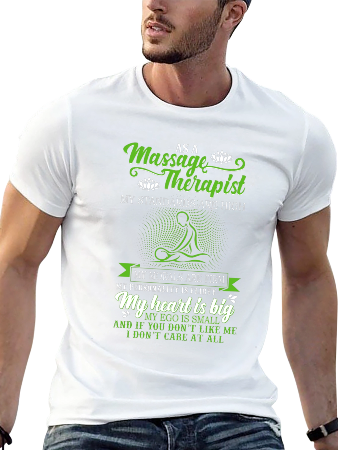 Massage Therapist Graphic T-Shirt - High Standards