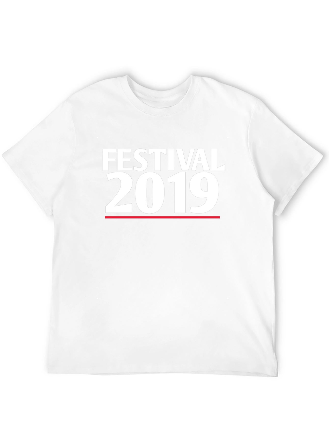 Festival 2019 T-Shirt - Black Cotton Blend