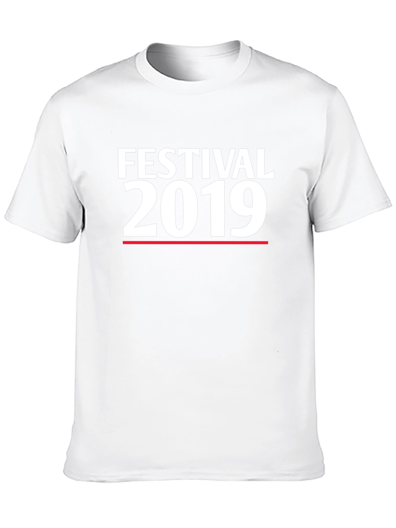 Festival 2019 T-Shirt - Black Cotton Blend